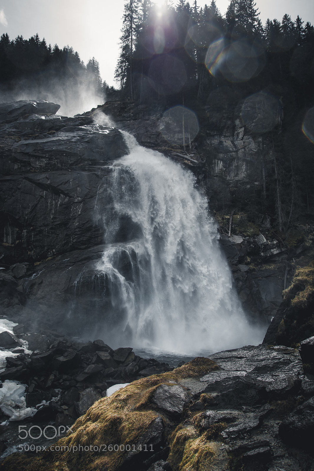 Nikon D7100 sample photo. Krimmler wasserfall photography