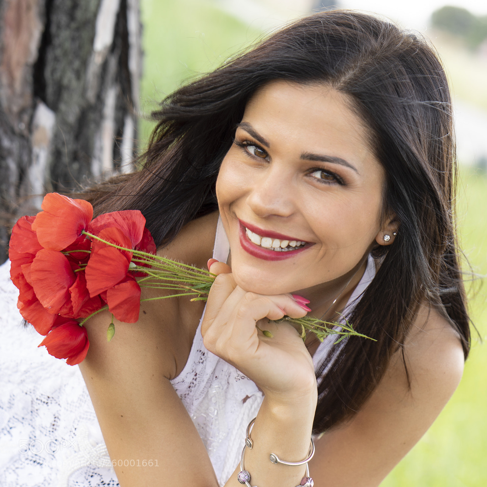 Sony a7R sample photo. Valeria's smile photography