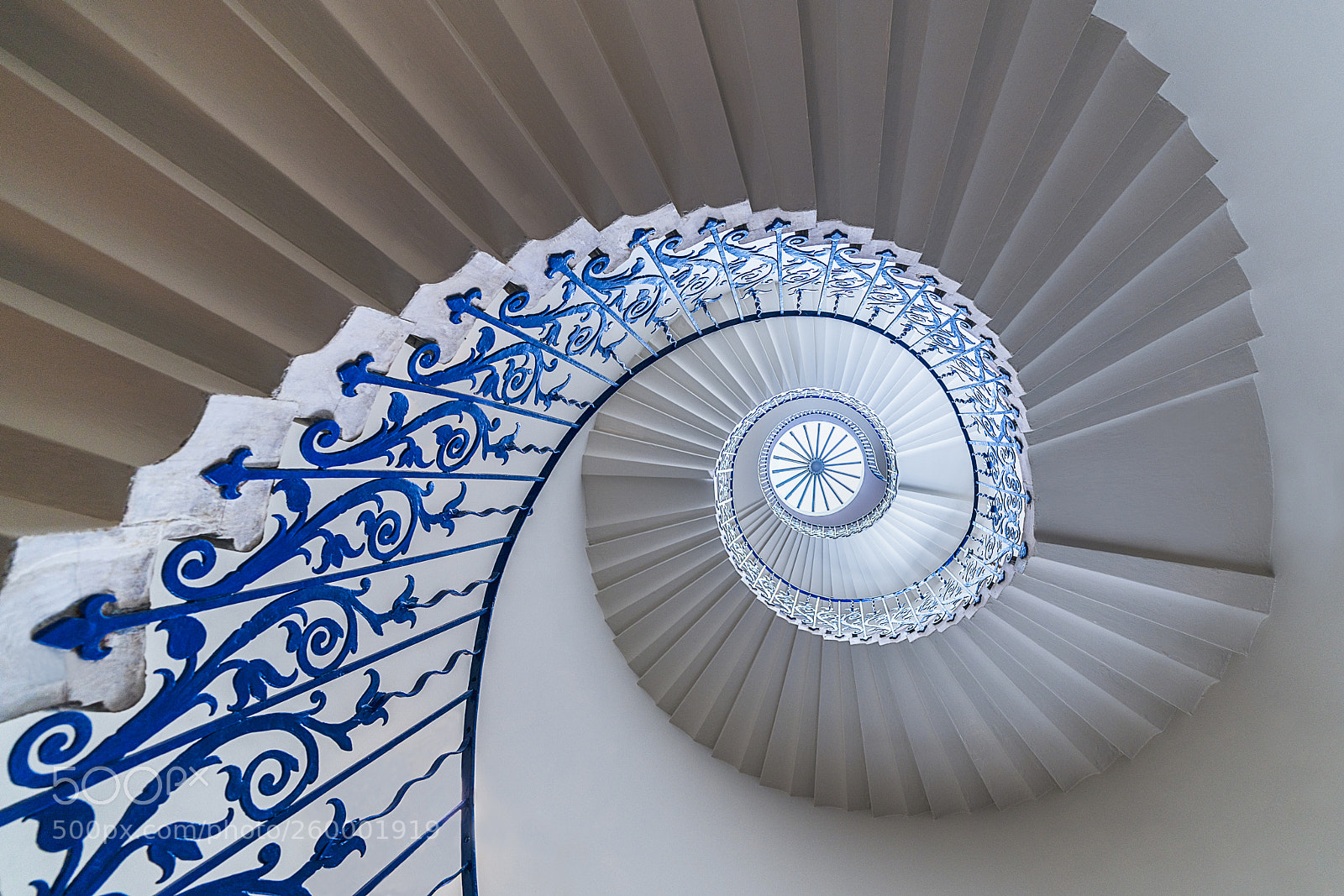 Sony a7R III sample photo. Tulip staircase photography