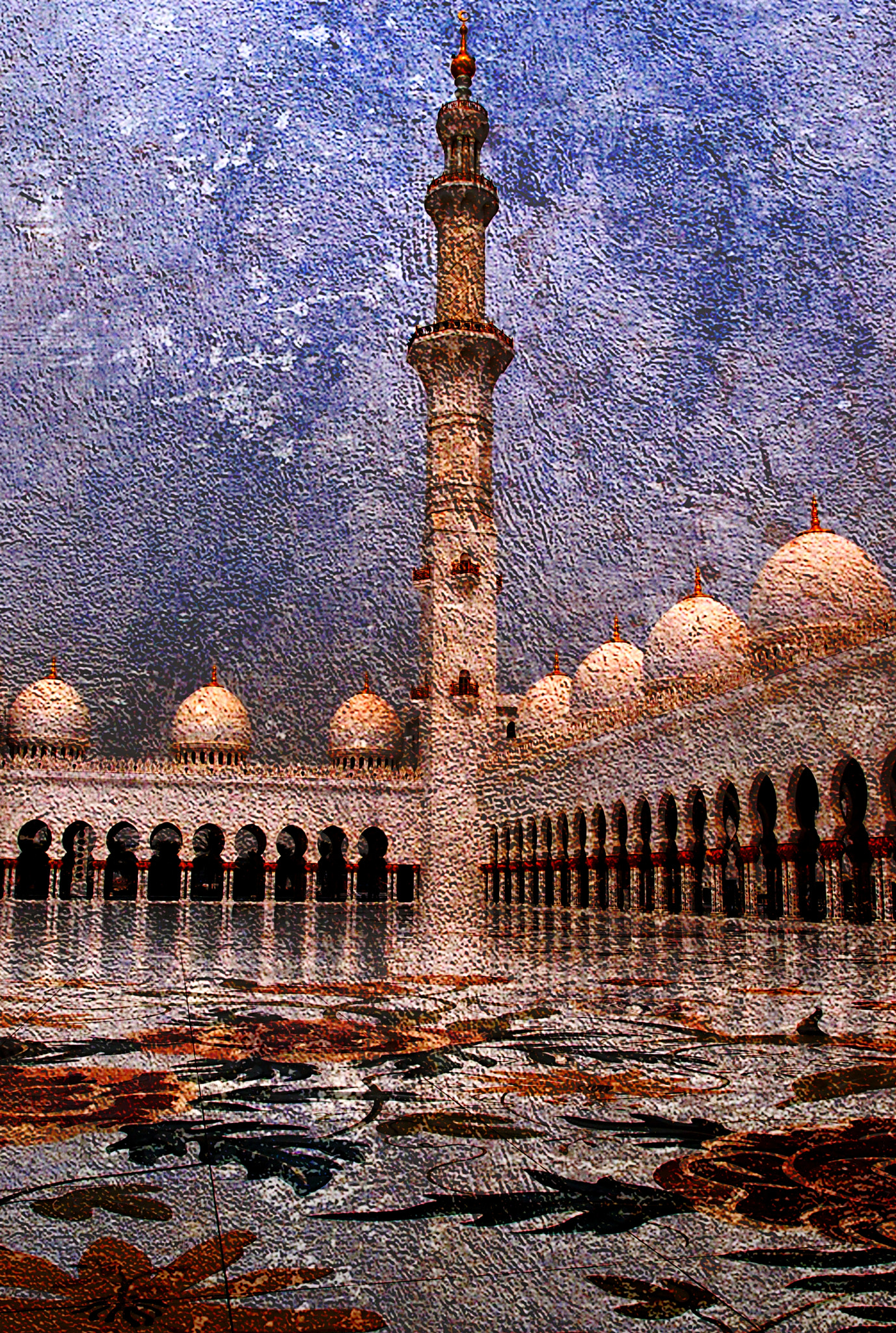 Olympus XZ-1 sample photo. Abu dhabi grand mosque photography