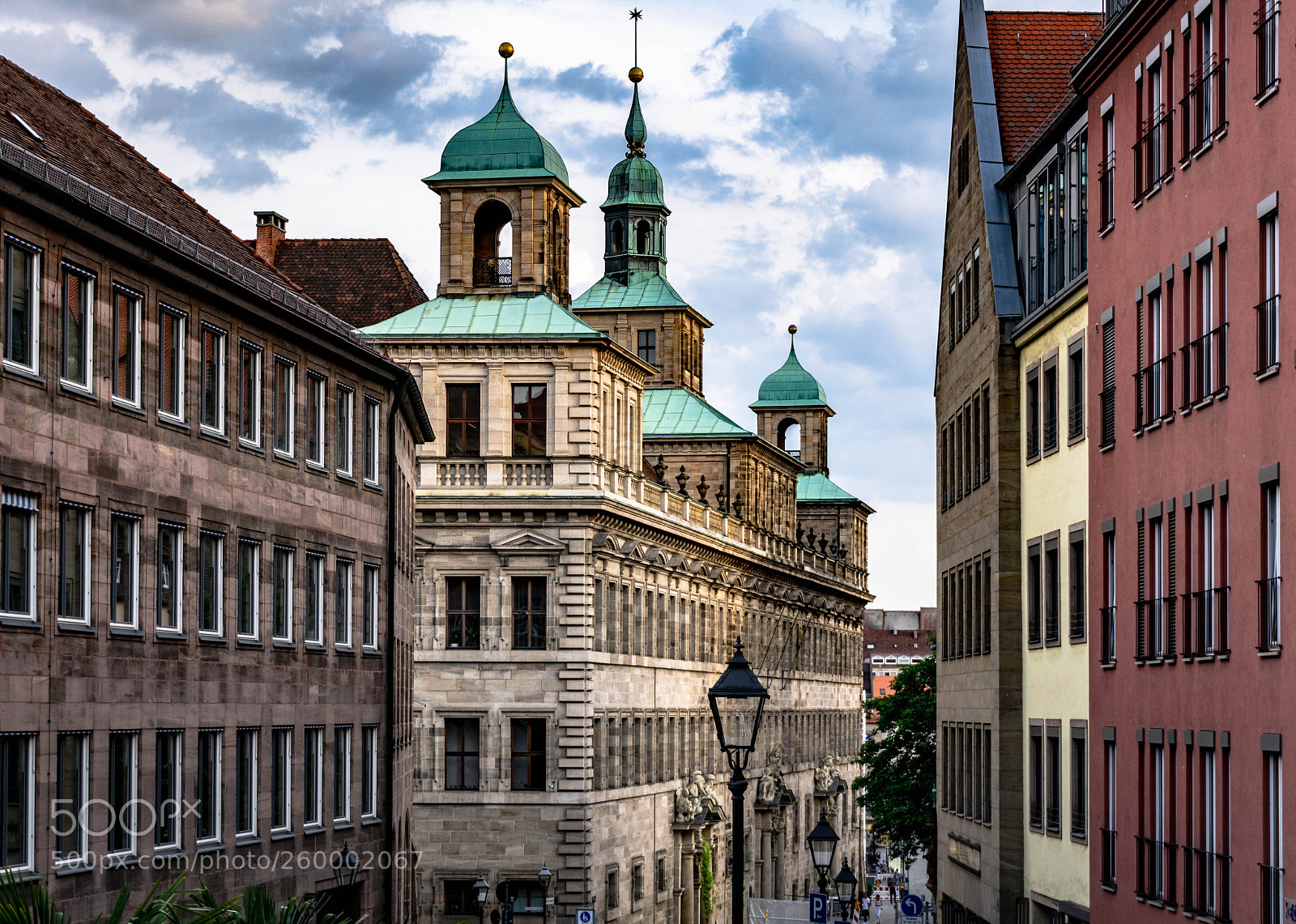 Sony a6000 sample photo. Nuremberg town hall view photography