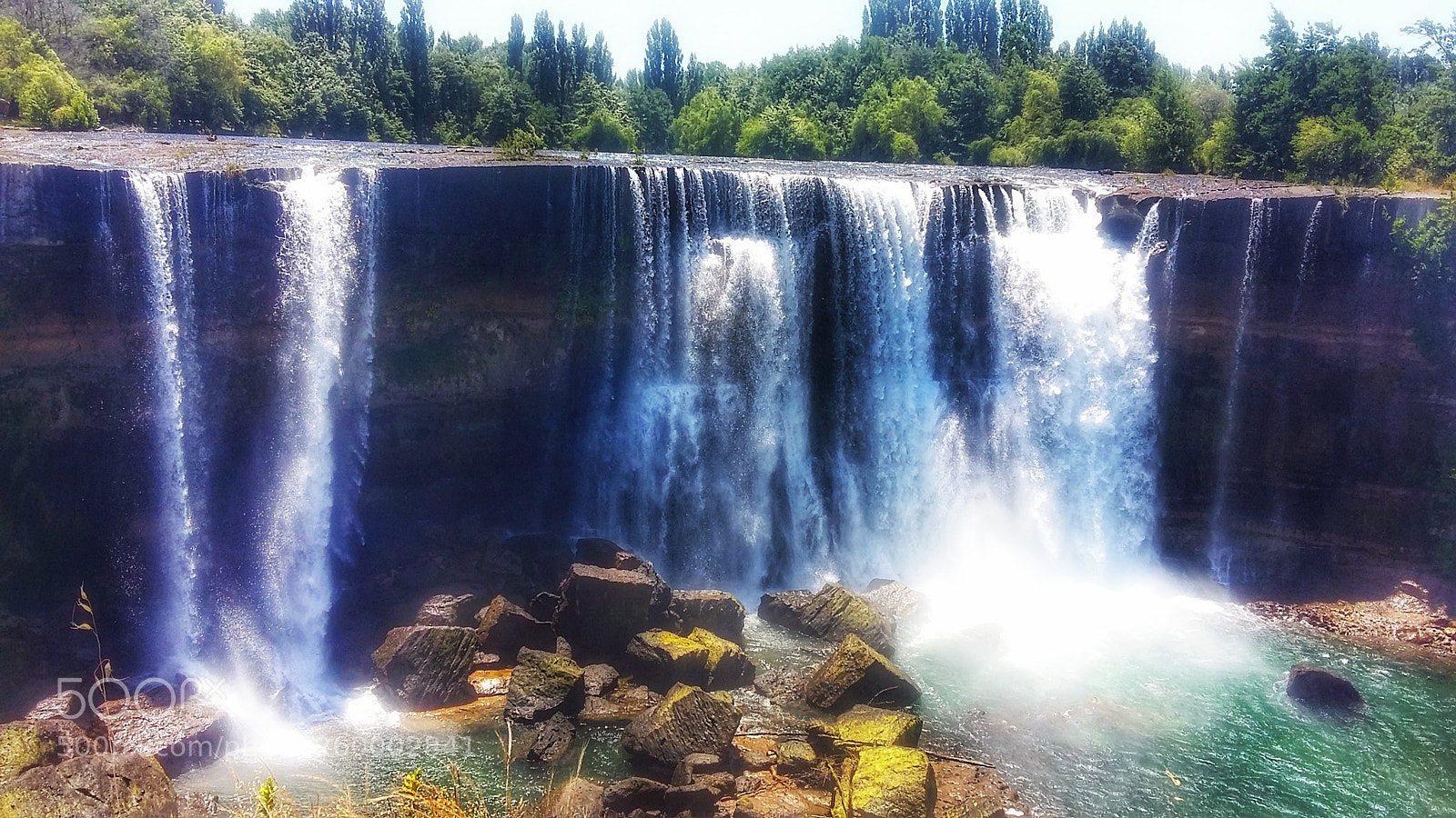 Samsung Galaxy Grand Prime sample photo. Salto del laja photography