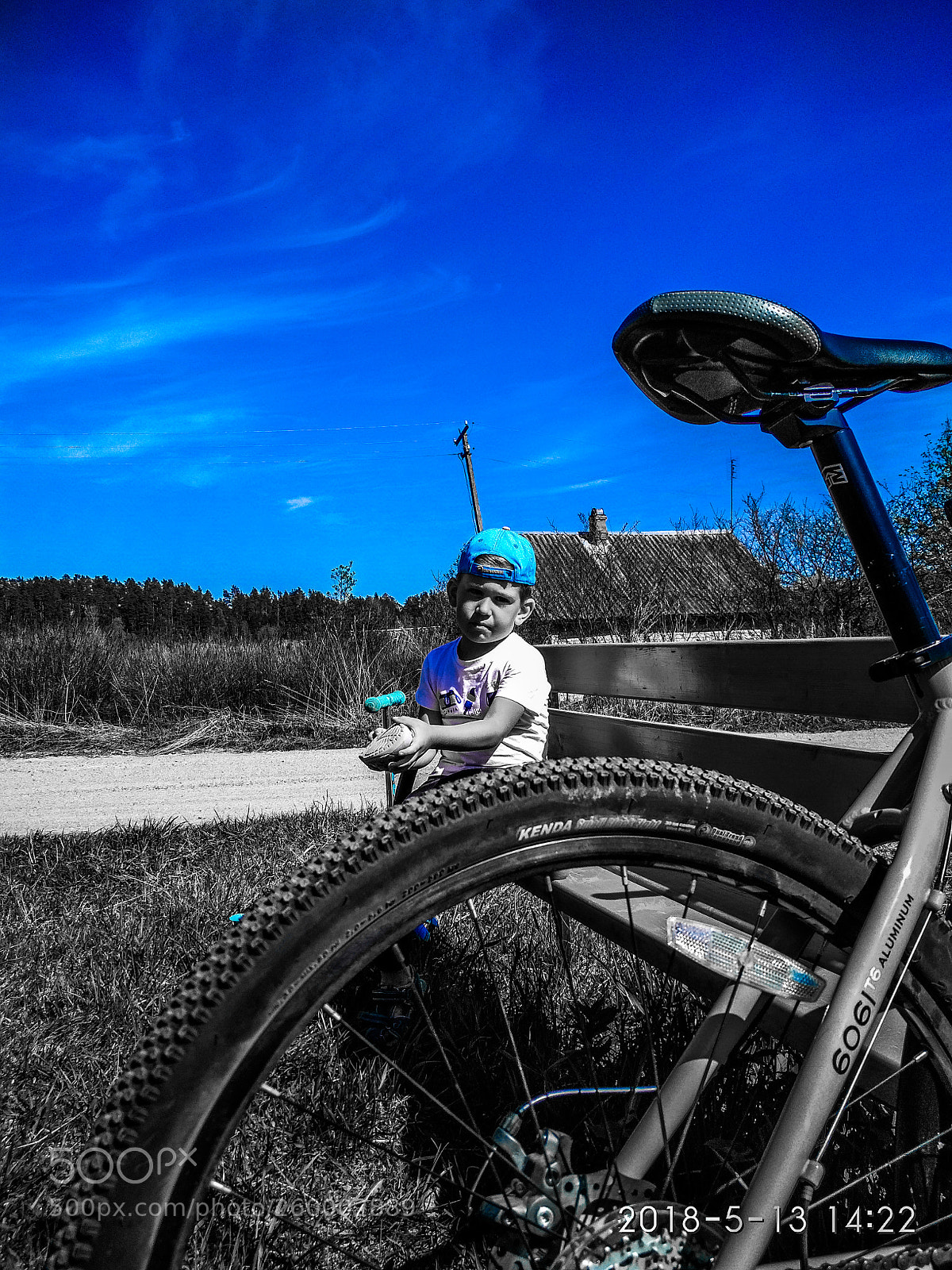 Xiaomi Redmi 4X sample photo. Babe and bike photography