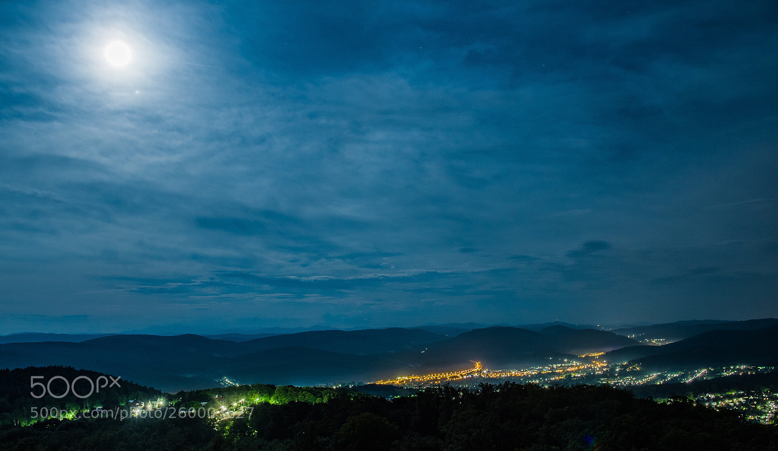 Nikon D500 sample photo. Night beauty photography