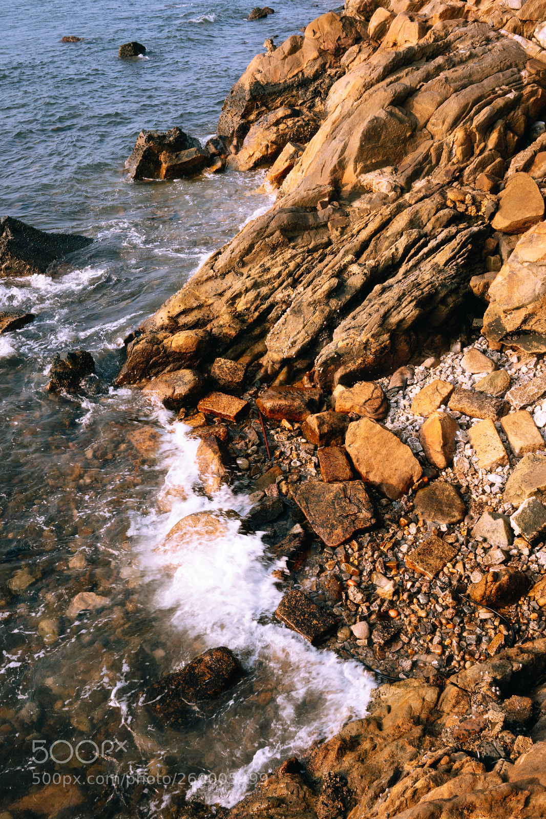 Sony a7 III sample photo. Rocky beach photography