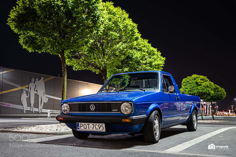 Canon EOS 80D sample photo. Vw caddy mk1 photography