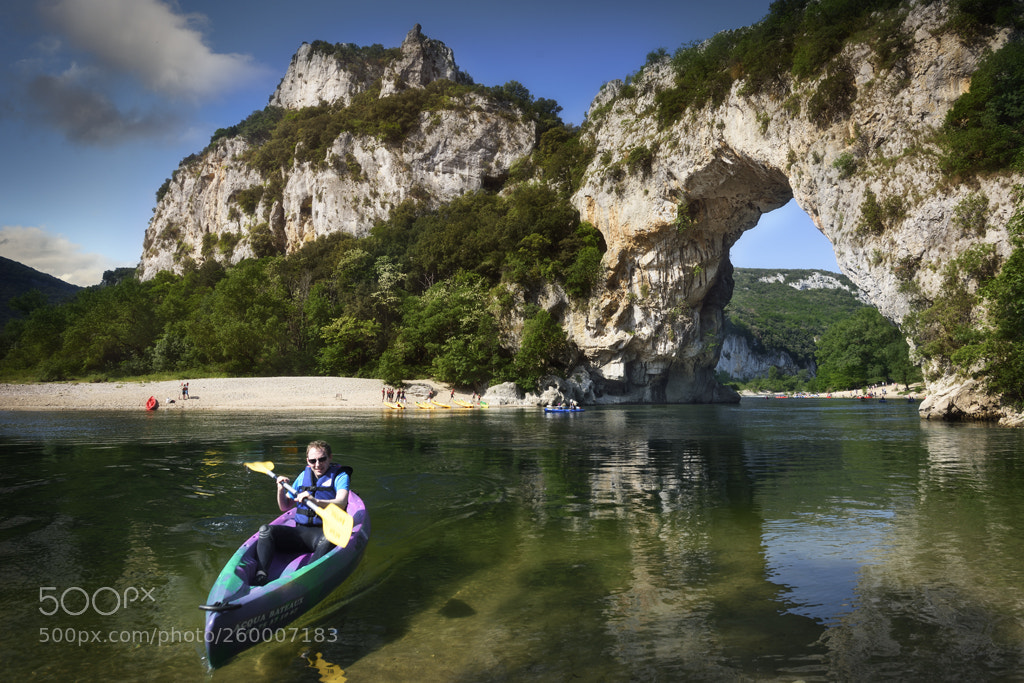 Nikon D810 sample photo. Pont d'arc, ardeche france photography