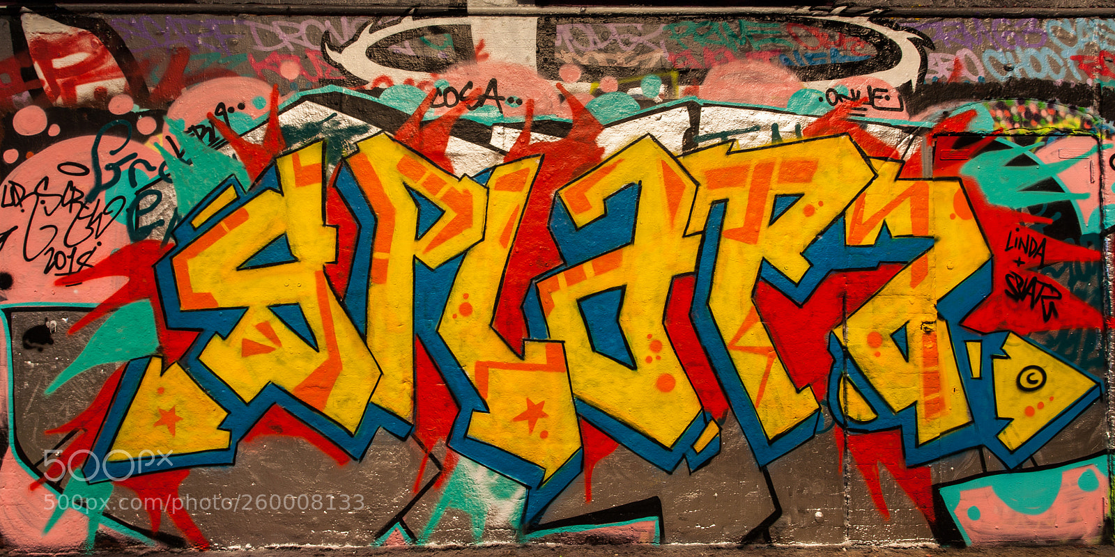 Canon EOS 5D Mark II sample photo. Grafitti tunnel photography