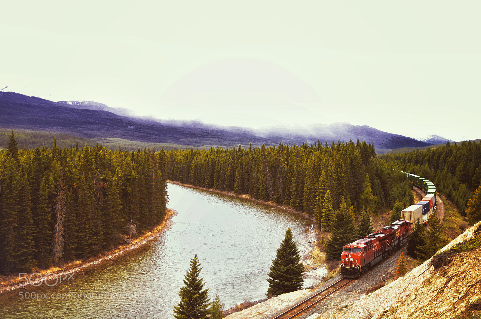 Nikon D300 sample photo. Canadian pacific photography