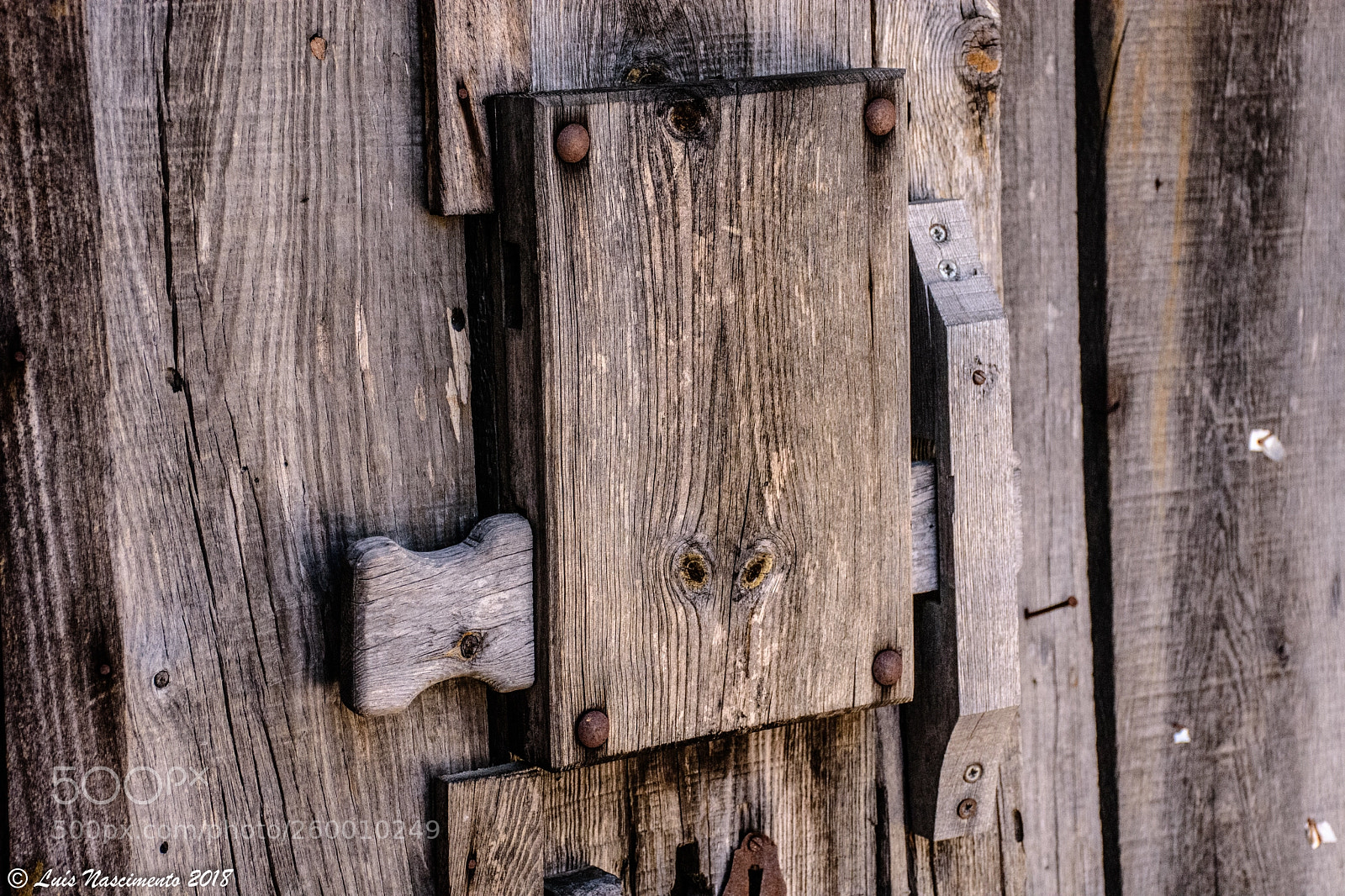 Nikon D7200 sample photo. Wood lock - salinas photography