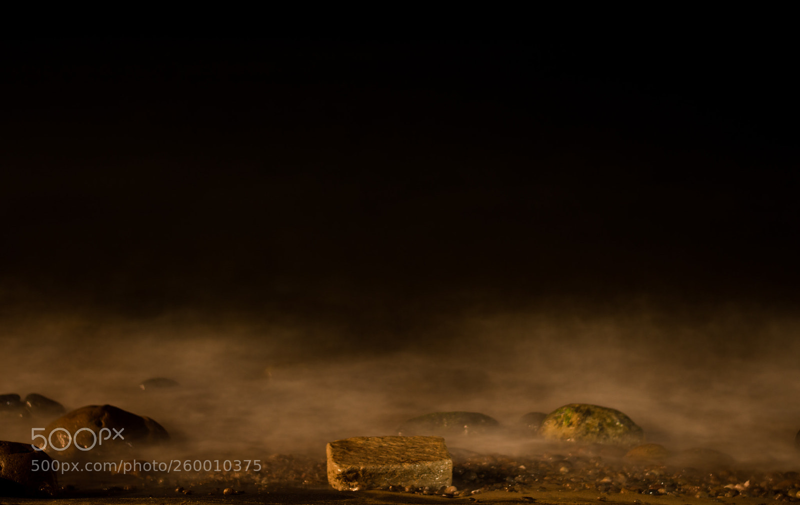 Nikon D3200 sample photo. Waves or fog ? photography