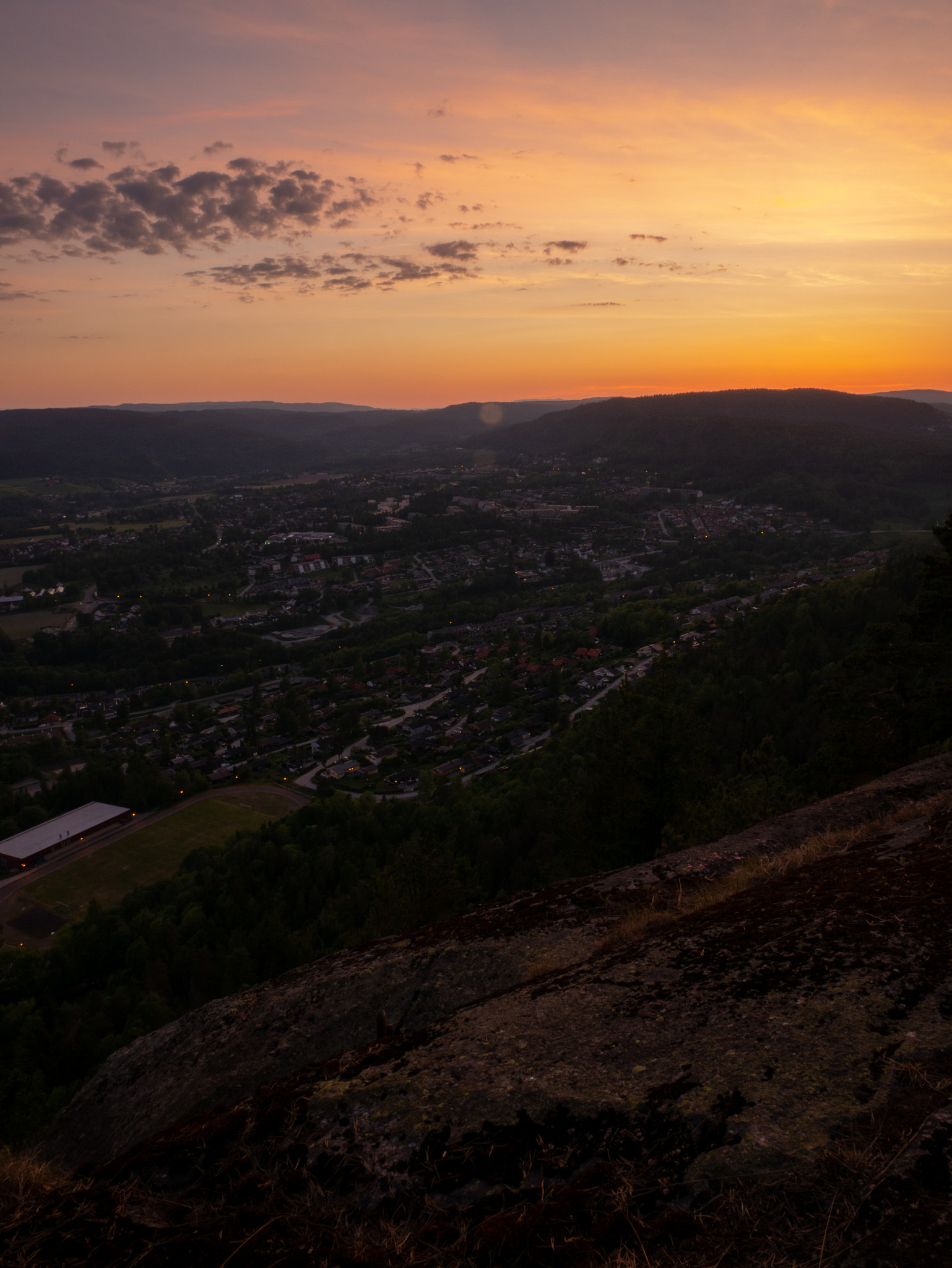 Panasonic Lumix DMC-G85 (Lumix DMC-G80) sample photo. Norwegian sunset photography
