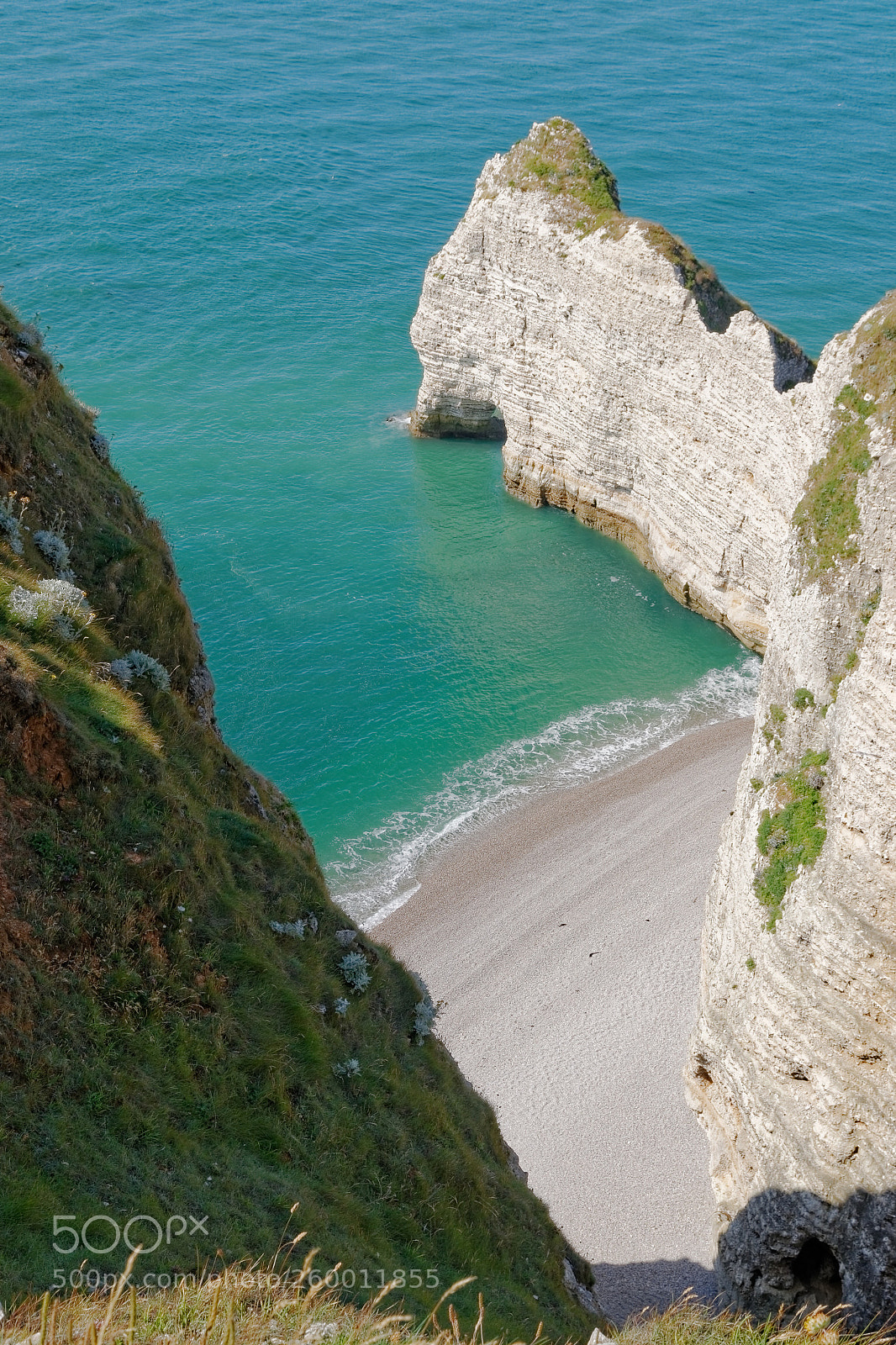 Nikon D3100 sample photo. Etretat cliffs 3 photography