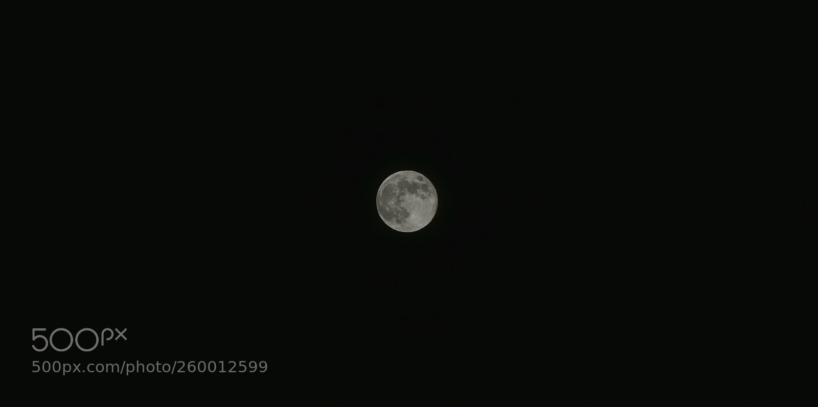Sony a6000 sample photo. First moon photography
