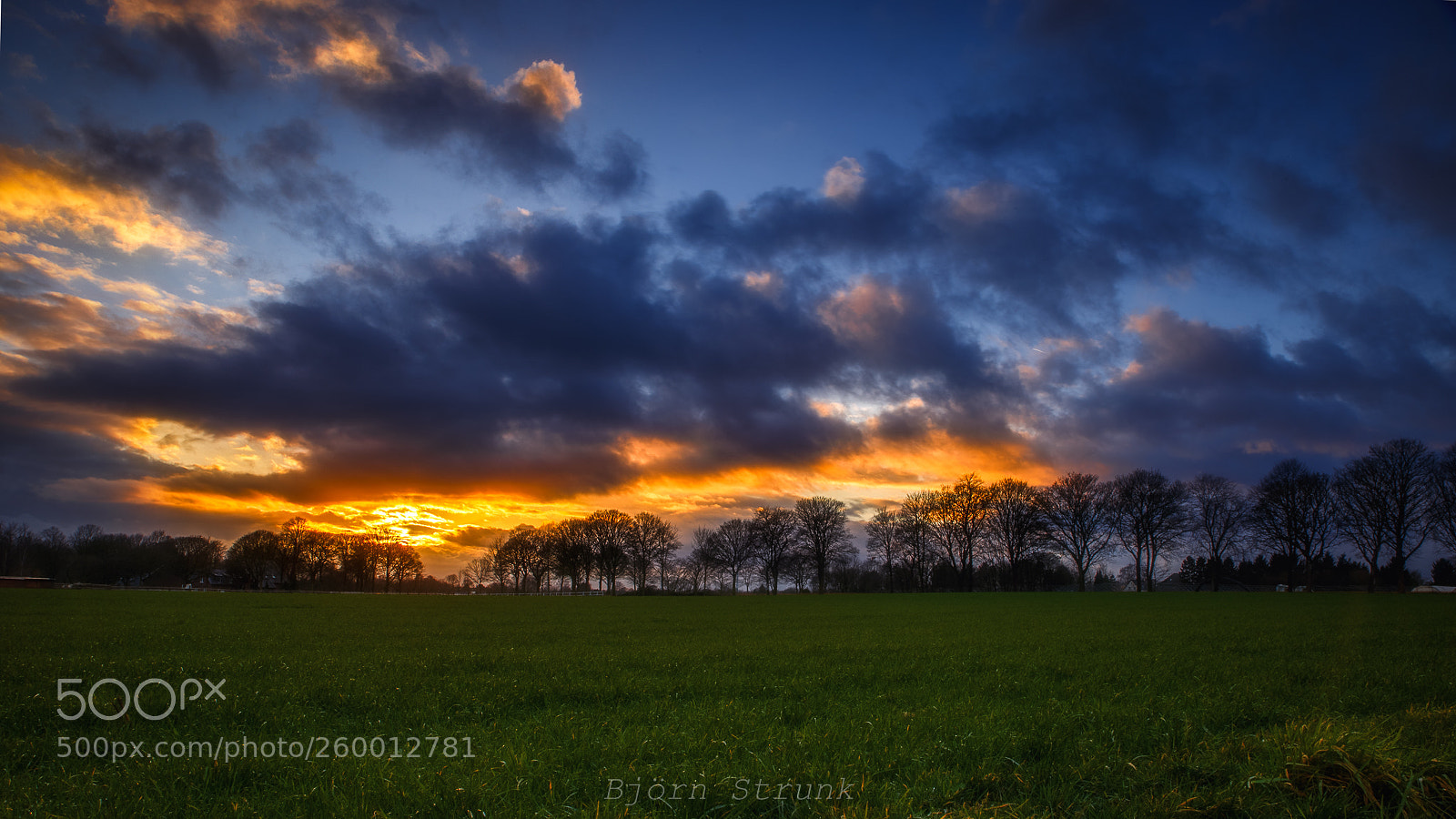 Canon EOS 6D sample photo. Kirchhellen sunset photography