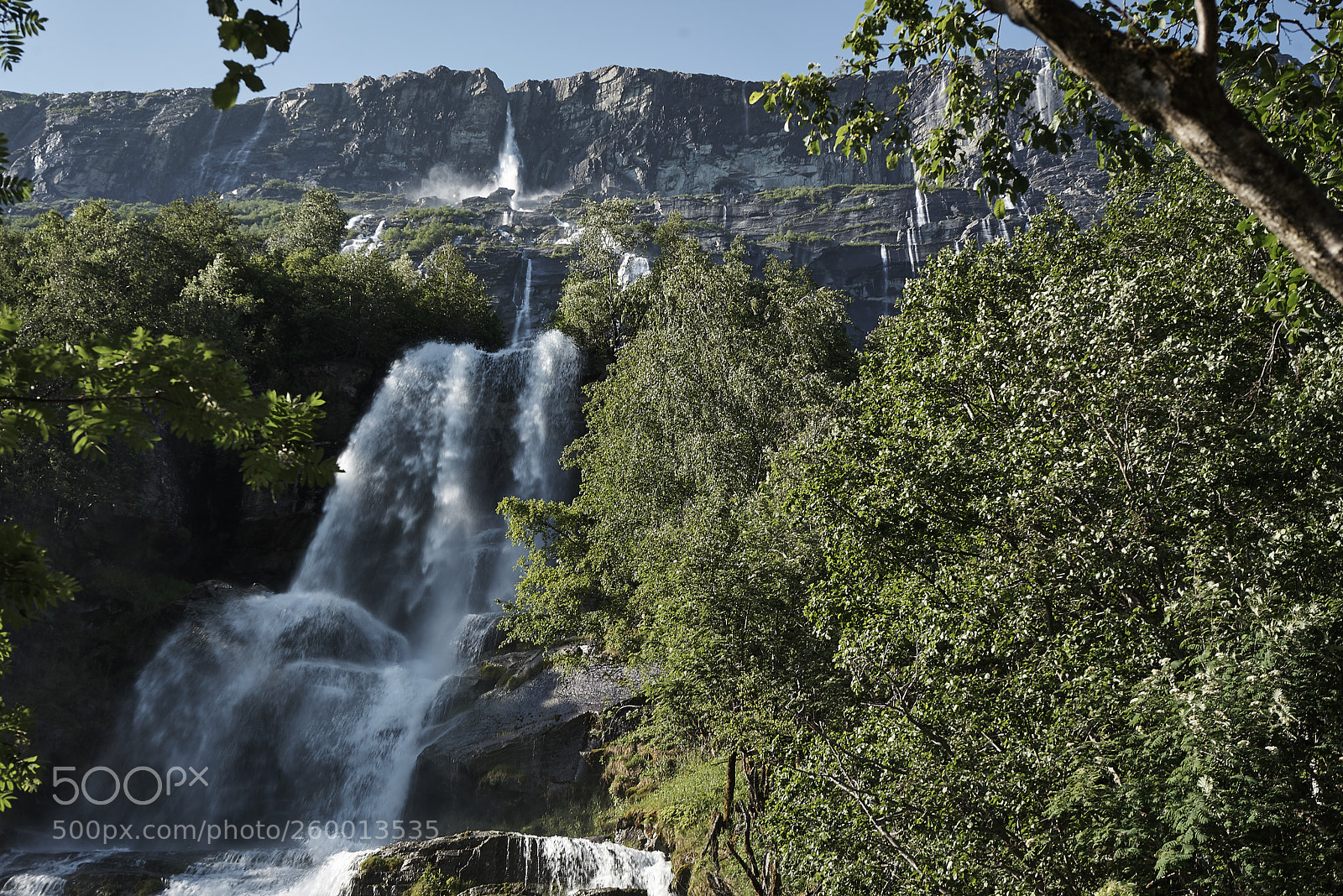 Sony a7R sample photo. Vinnufossen photography