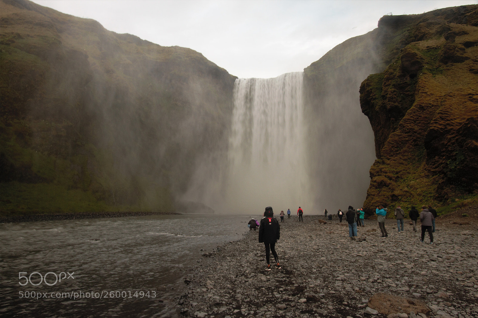 Canon EOS 7D sample photo. Skogafoss waterfall photography