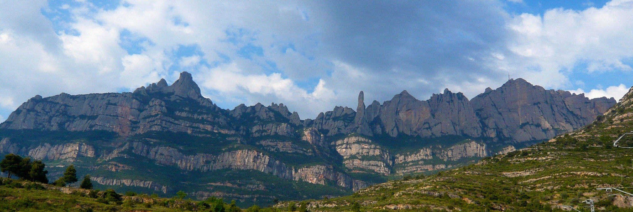 Panasonic DMC-FX30 sample photo. Serralada de montserrat photography