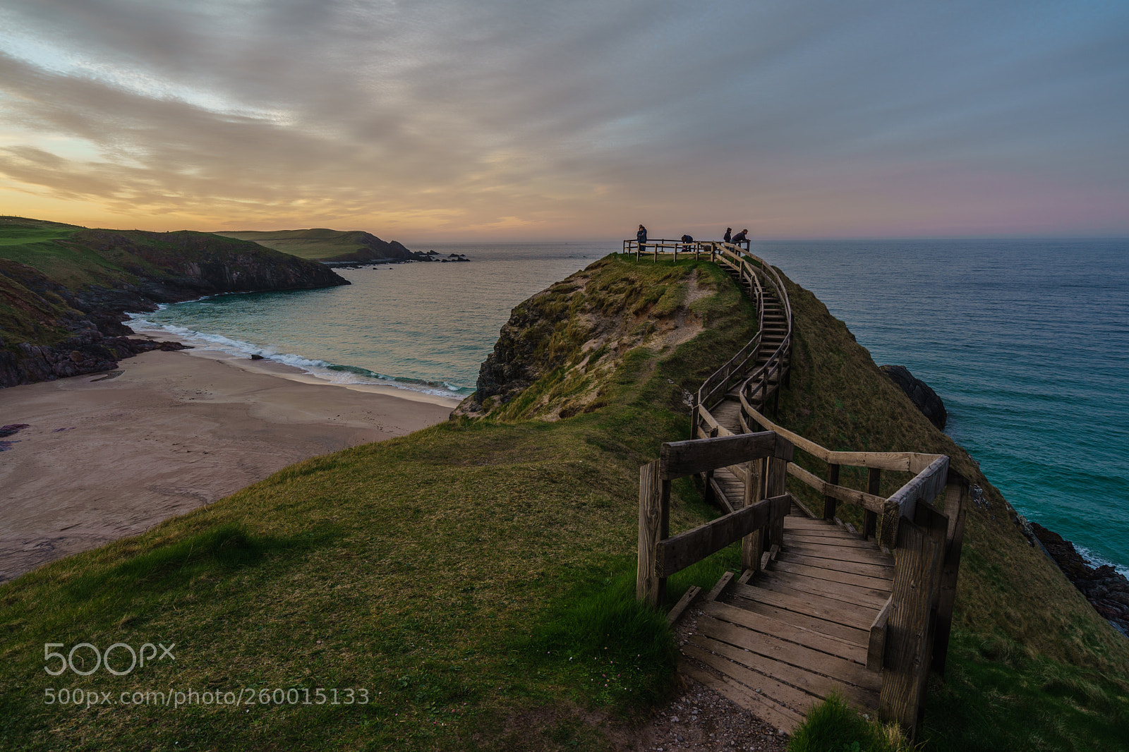 Sony a7 II sample photo. Durness sunset photography