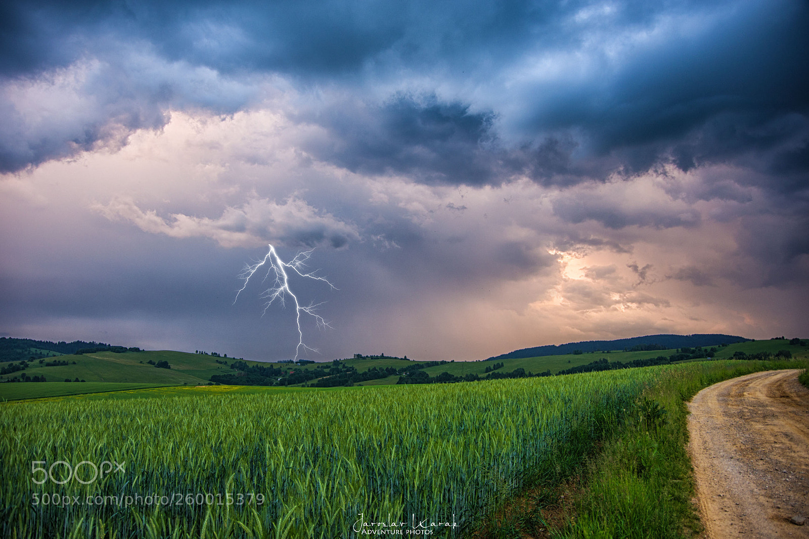 Pentax K-70 sample photo. Stormy weather near brezno photography