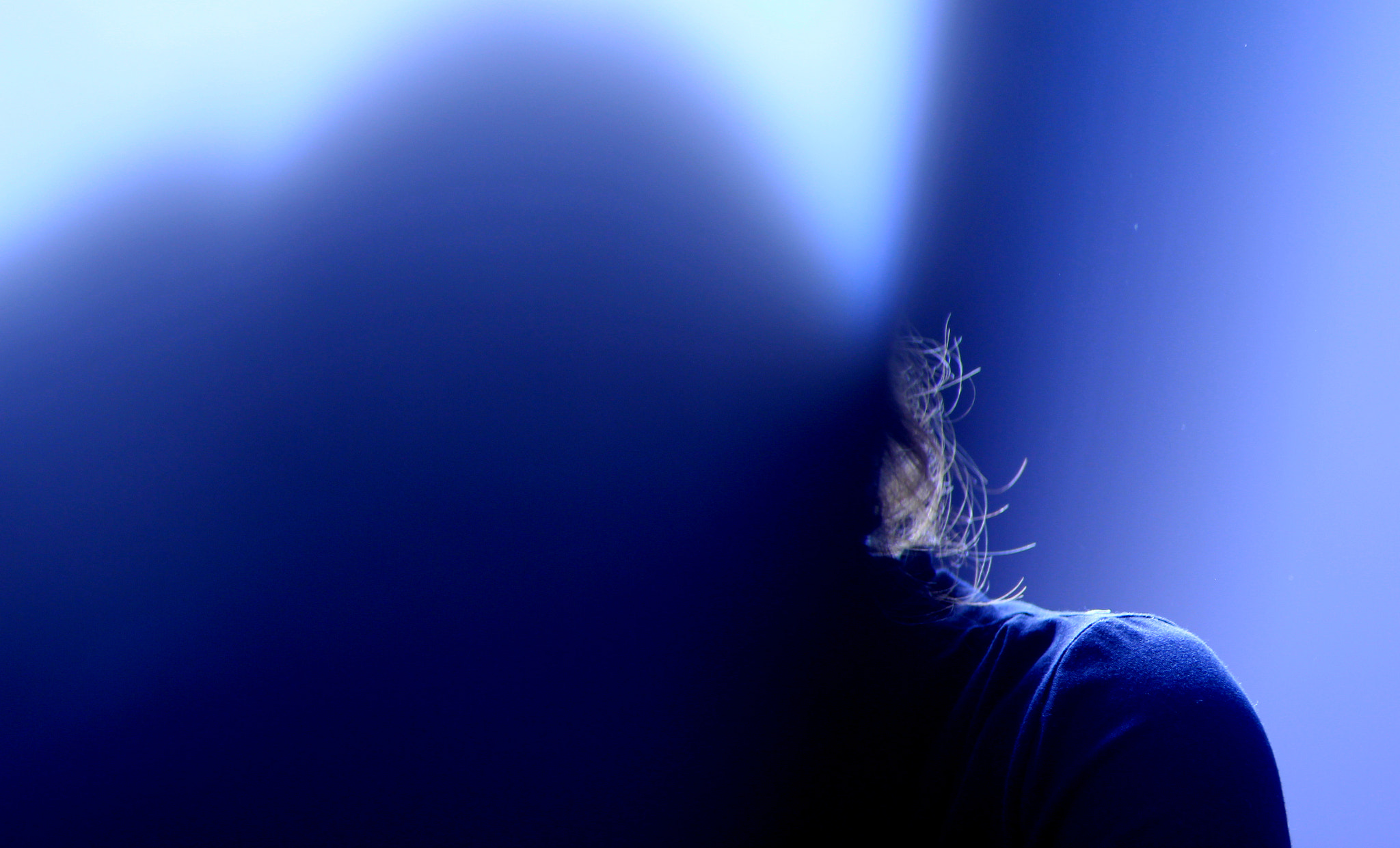 Canon EOS 60D sample photo. Portrait in blue photography