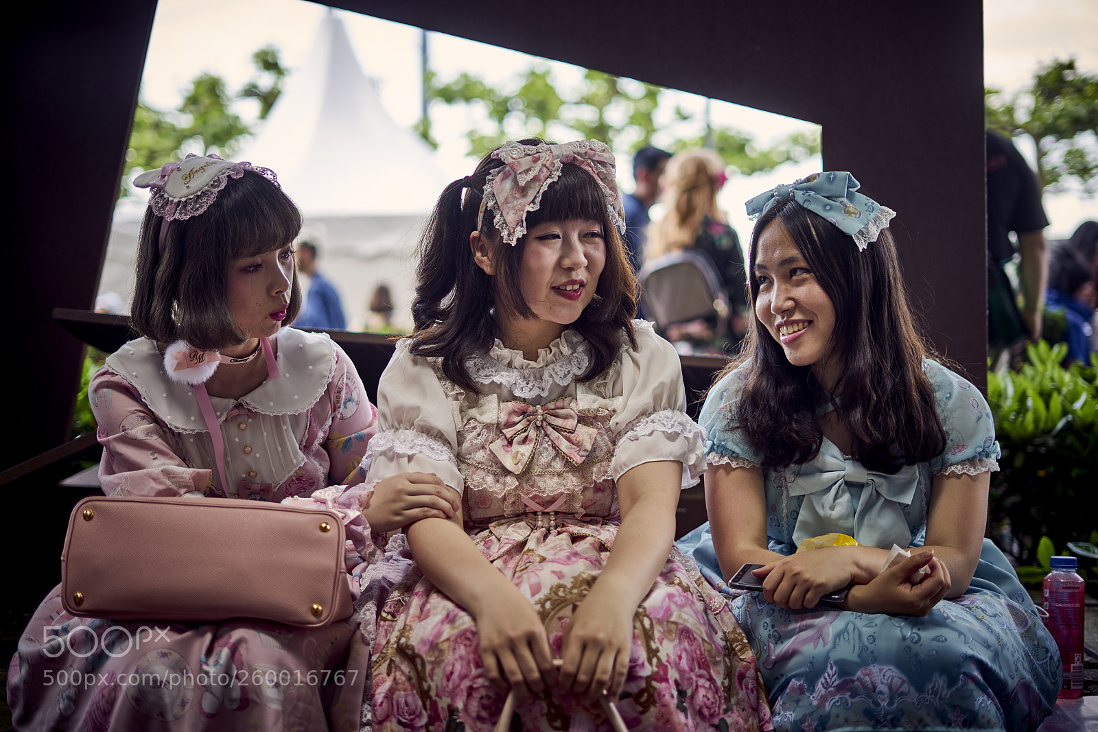 Sony a7R II sample photo. Drei japanische girls photography