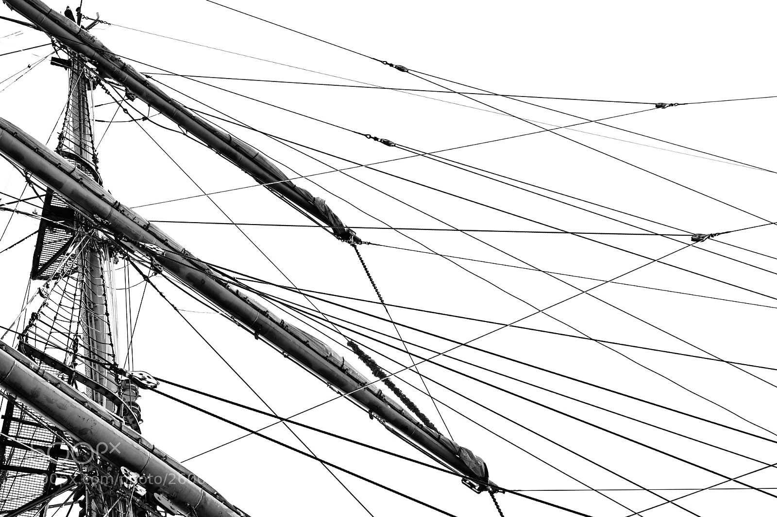 Fujifilm X-T1 sample photo. Ropes and masts photography