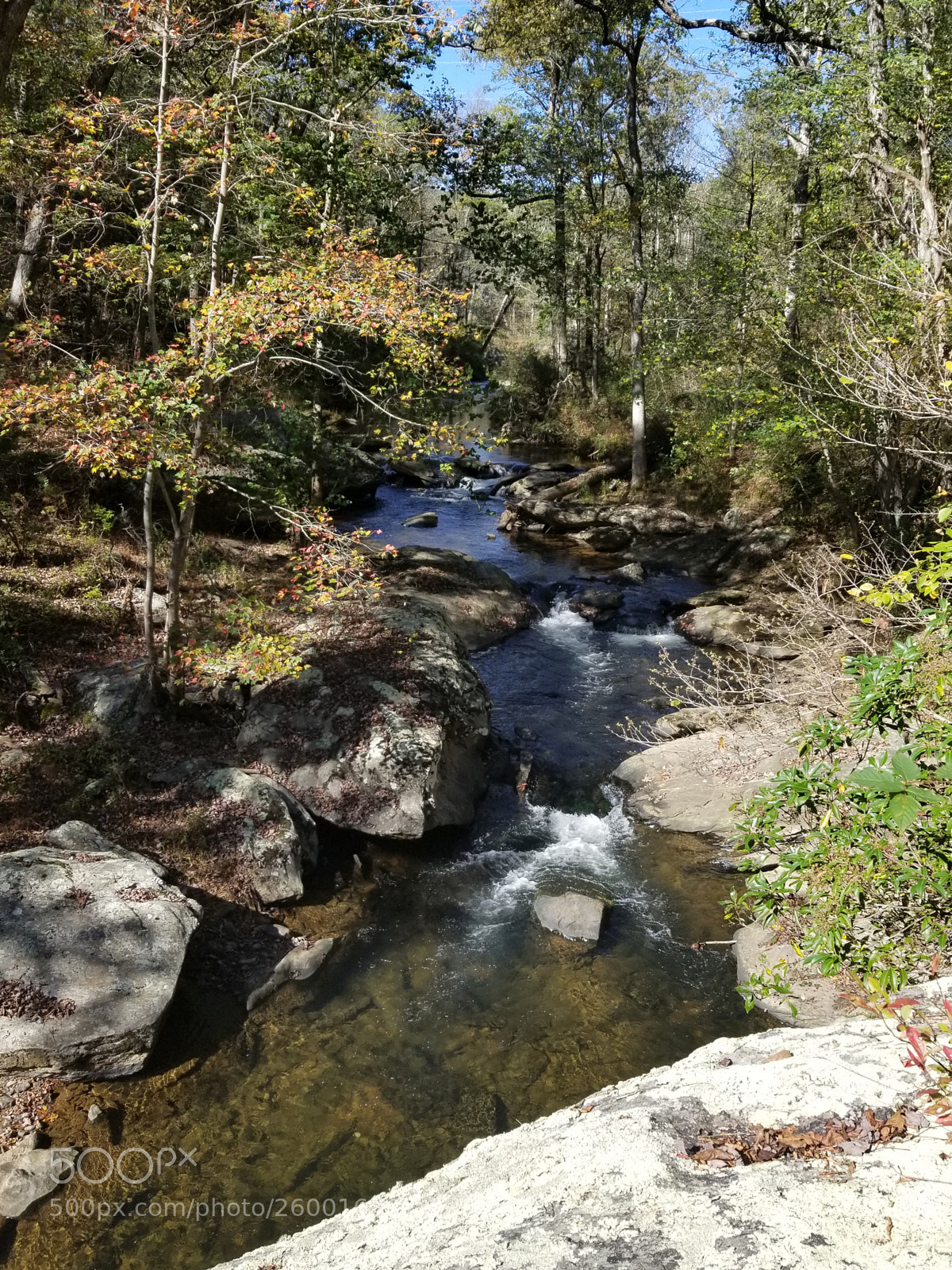 Samsung Galaxy S8 sample photo. Stream on overlook photography
