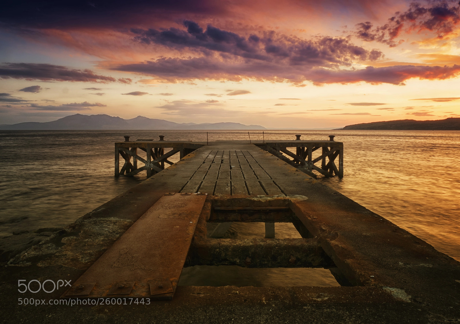 Olympus OM-D E-M5 II sample photo. Portencross pier jetty scotland photography