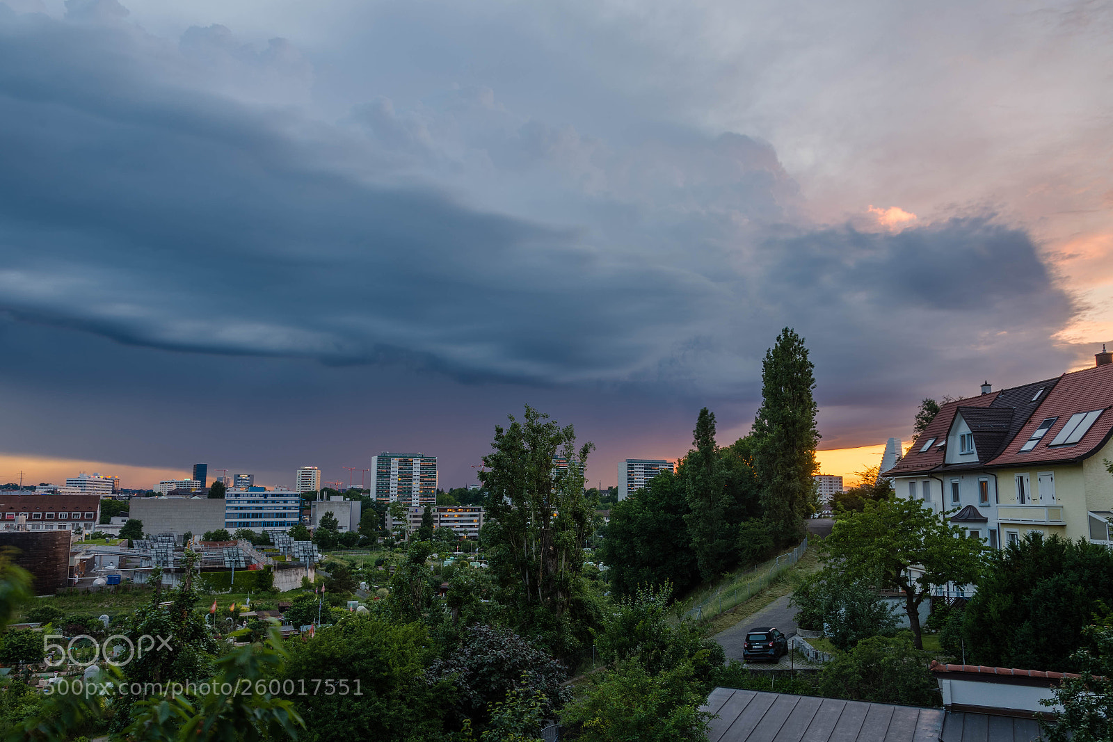 Nikon D7200 sample photo. Gewitterfront von heute abend photography