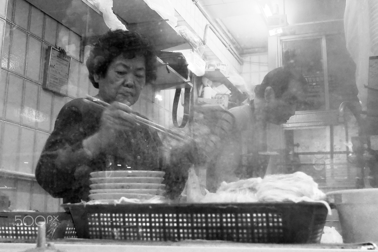 Fujifilm X20 sample photo. Noodles couple photography