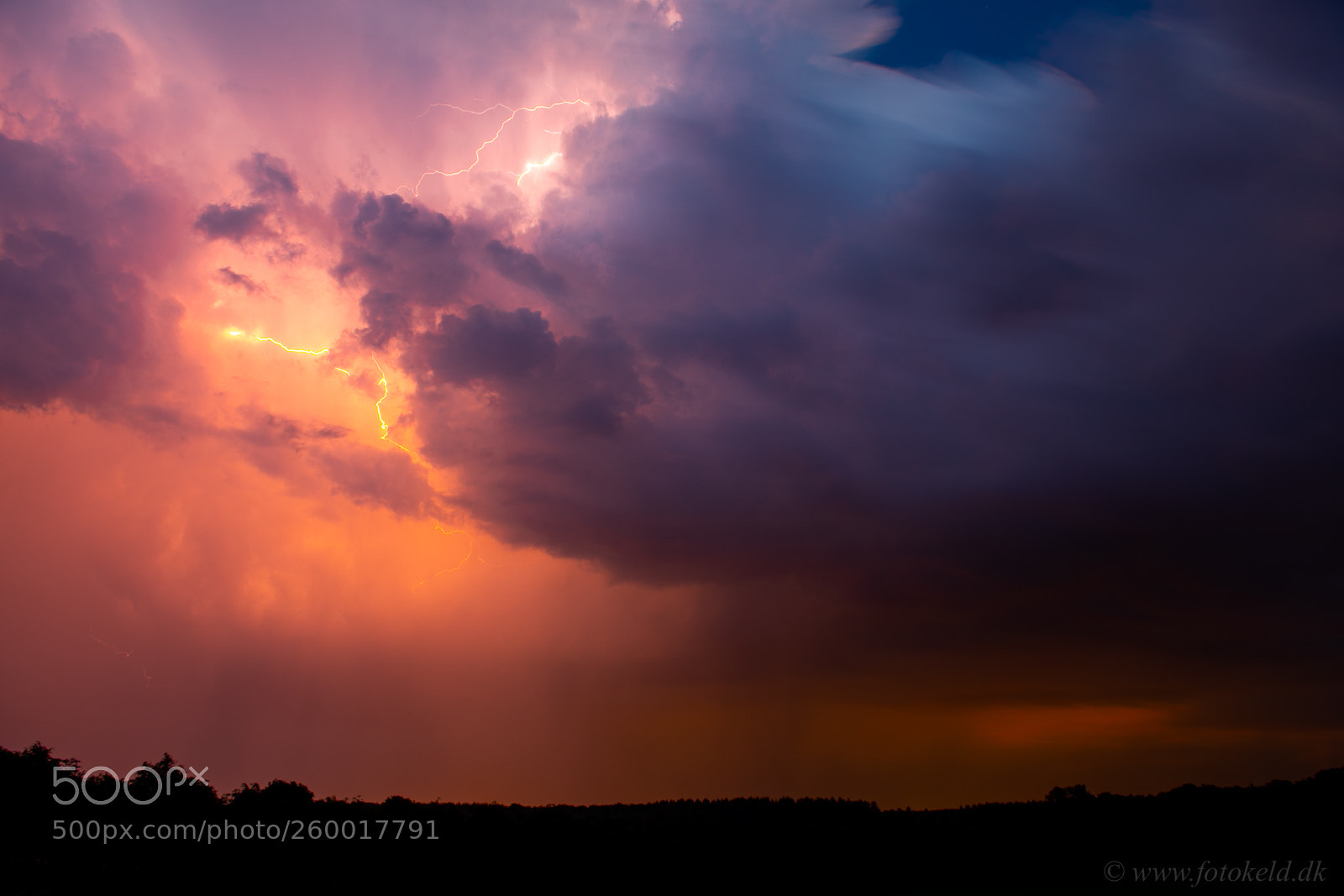 Nikon D850 sample photo. Fire in the sky photography