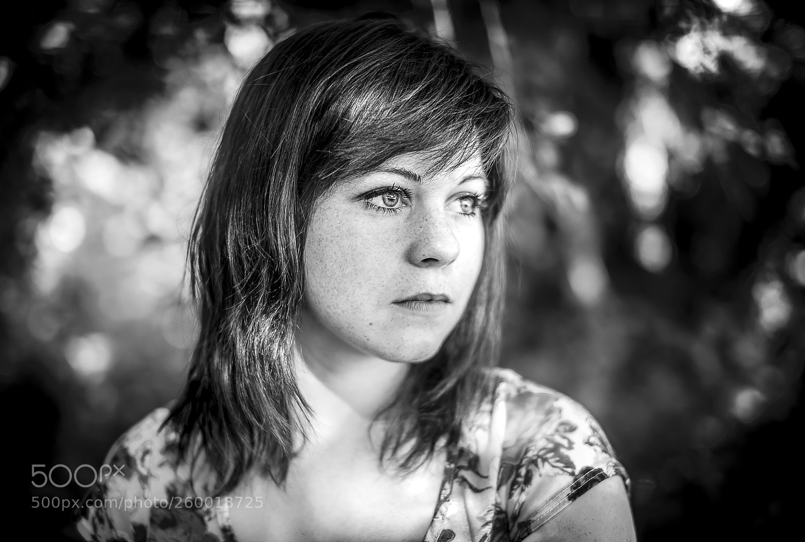 Sony a7R sample photo. Pensive in b&w photography