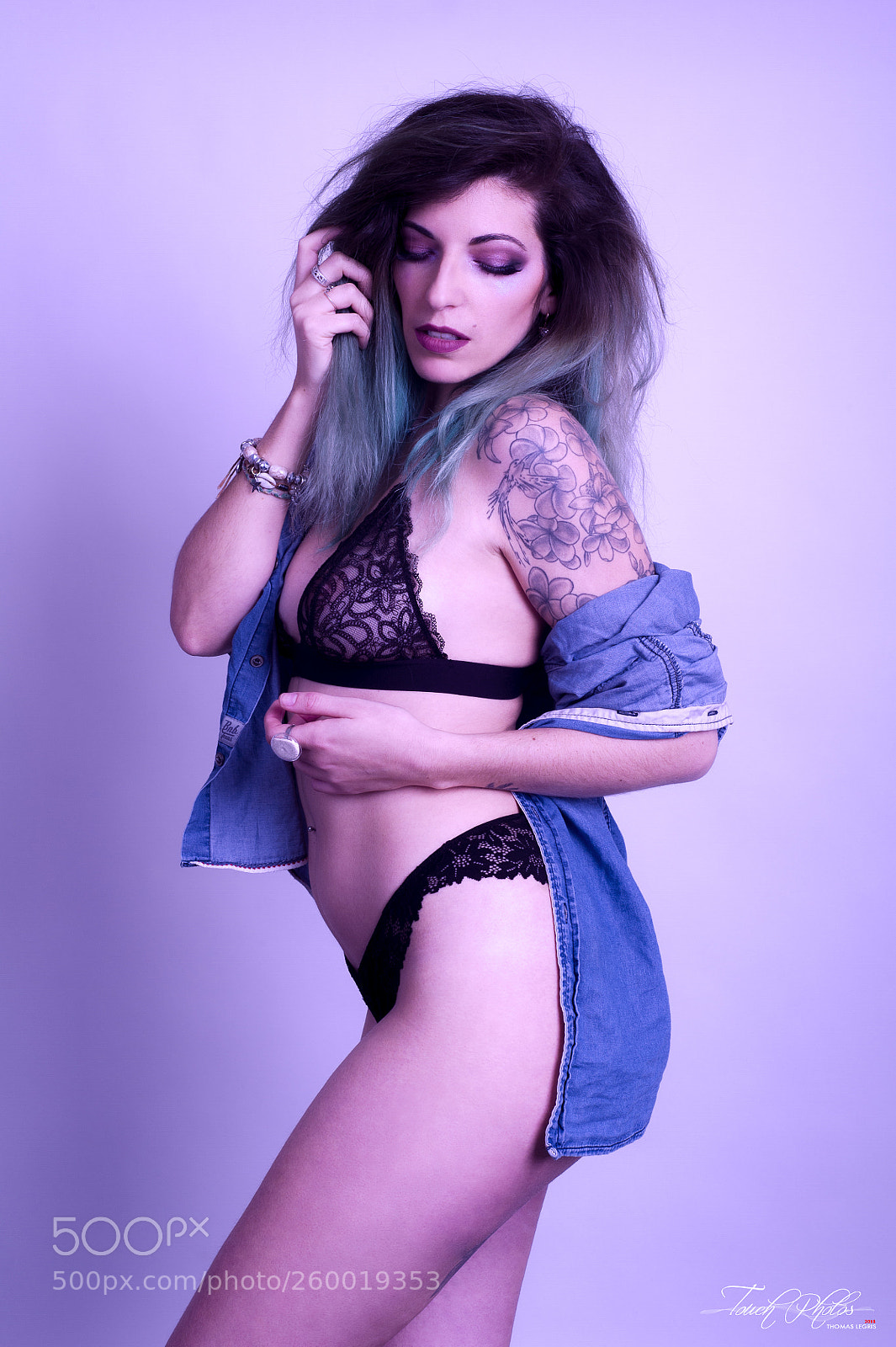 Nikon D3S sample photo. Lingerie mode photography