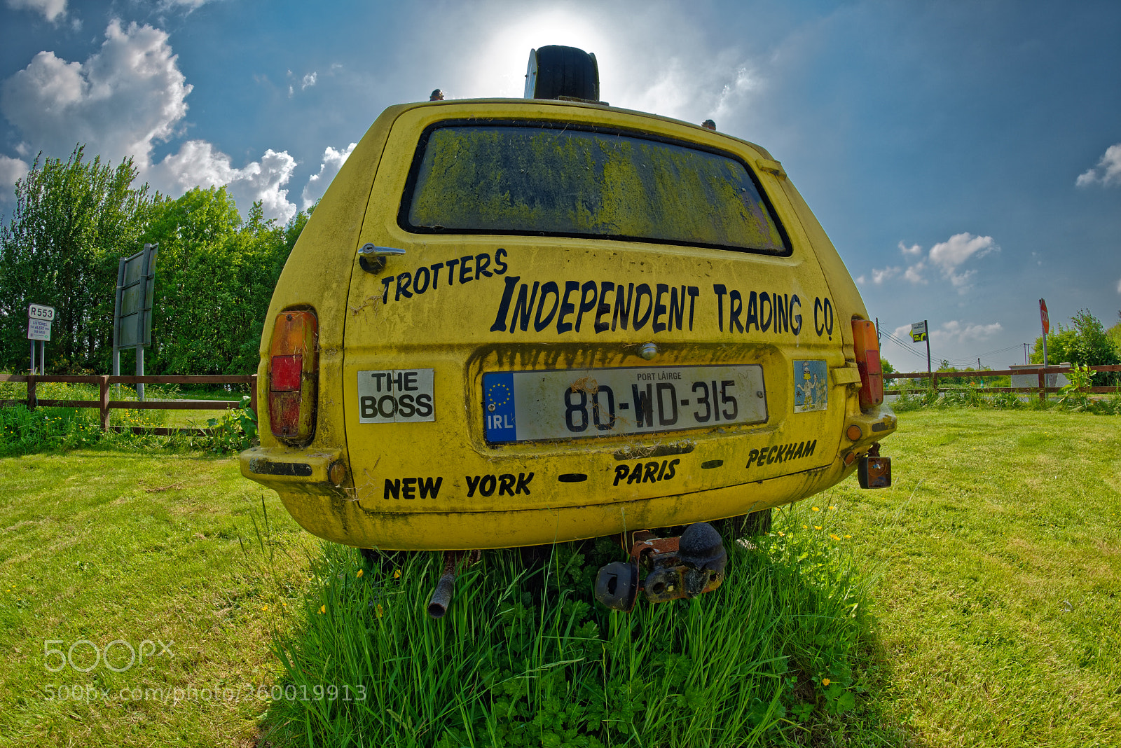 Nikon D810 sample photo. Del boys replica car photography