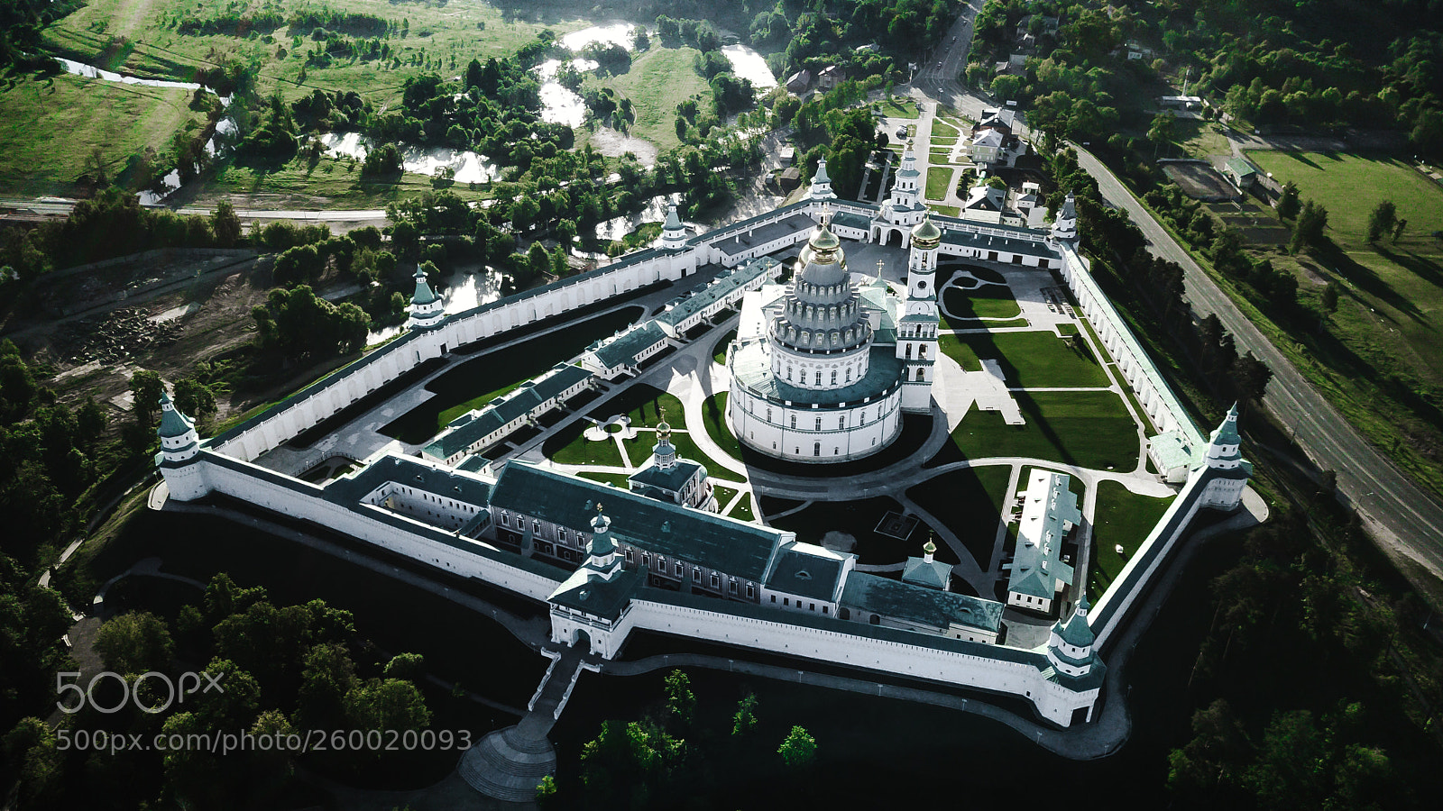 DJI FC220 sample photo. Ново-Иерусалимский монстырь photography
