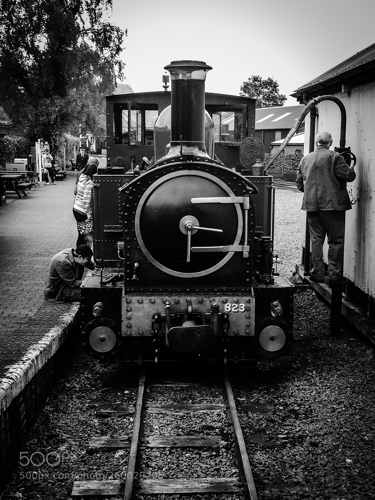 Apple iPhone 5s sample photo. Welshpool llanfair light railway photography