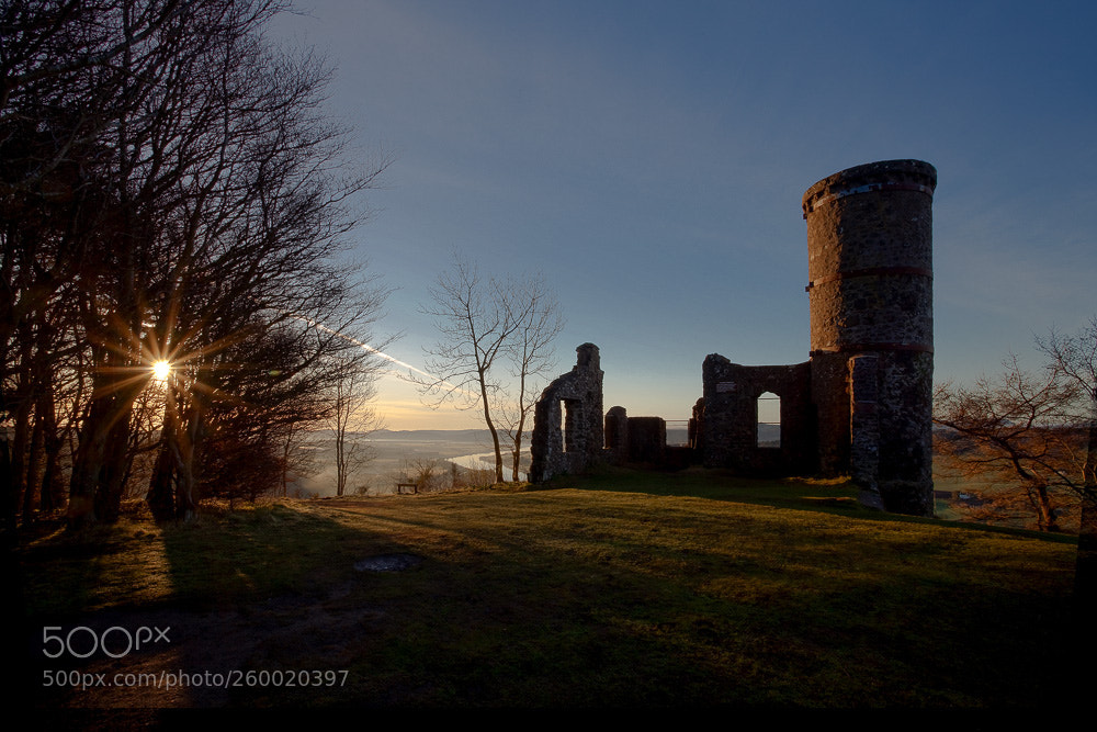 Canon EOS 5D Mark II sample photo. Watchtower on kinnoull hill photography