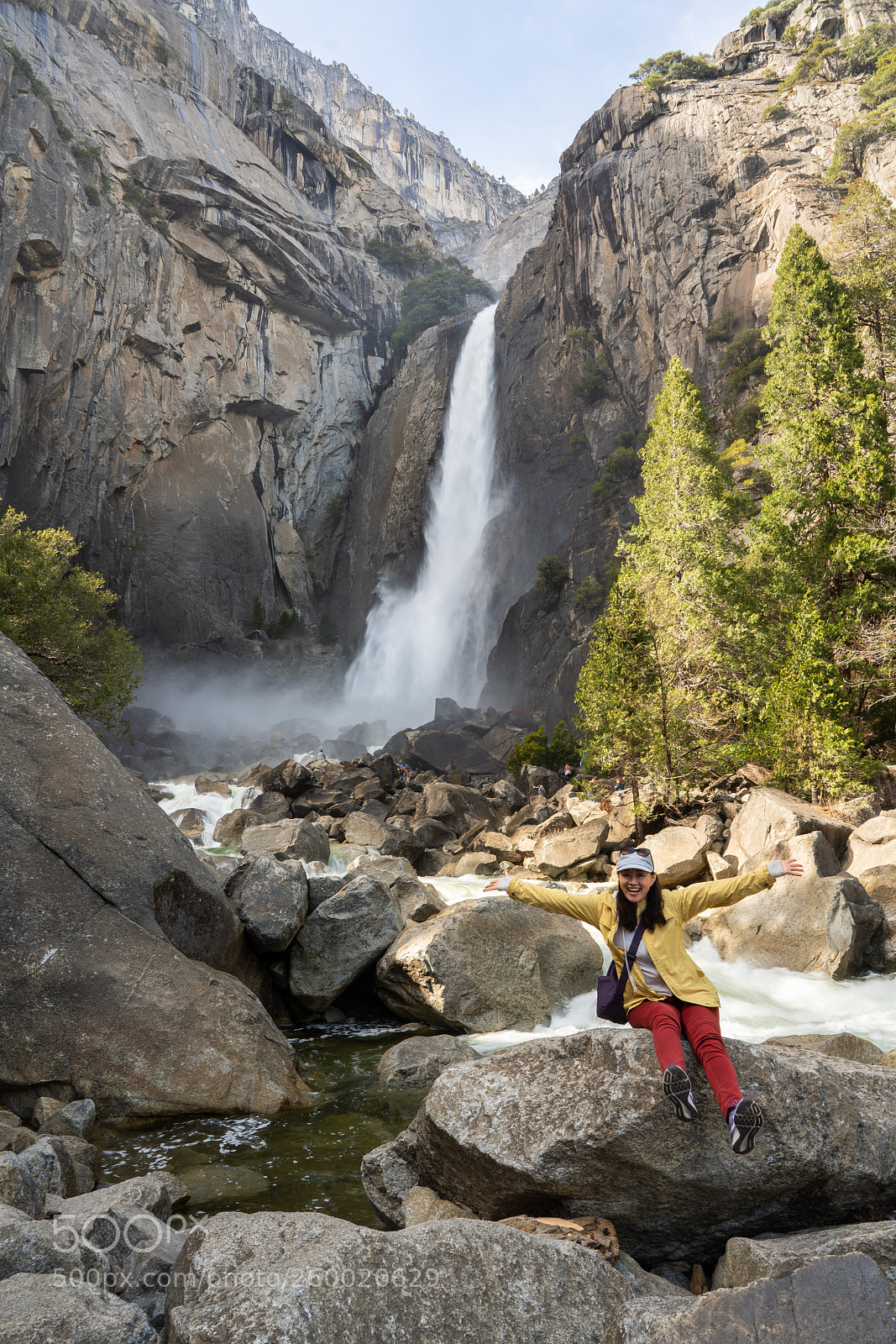 Sony a7R III sample photo. Yuri at yosemite falls photography