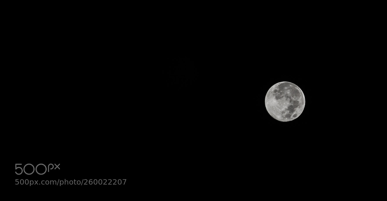 Nikon D5100 sample photo. 13th ramadan moon photography