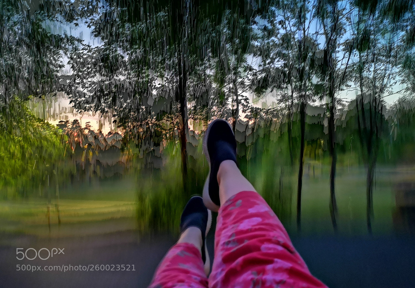 HUAWEI CLT-L29 sample photo. Air walking photography