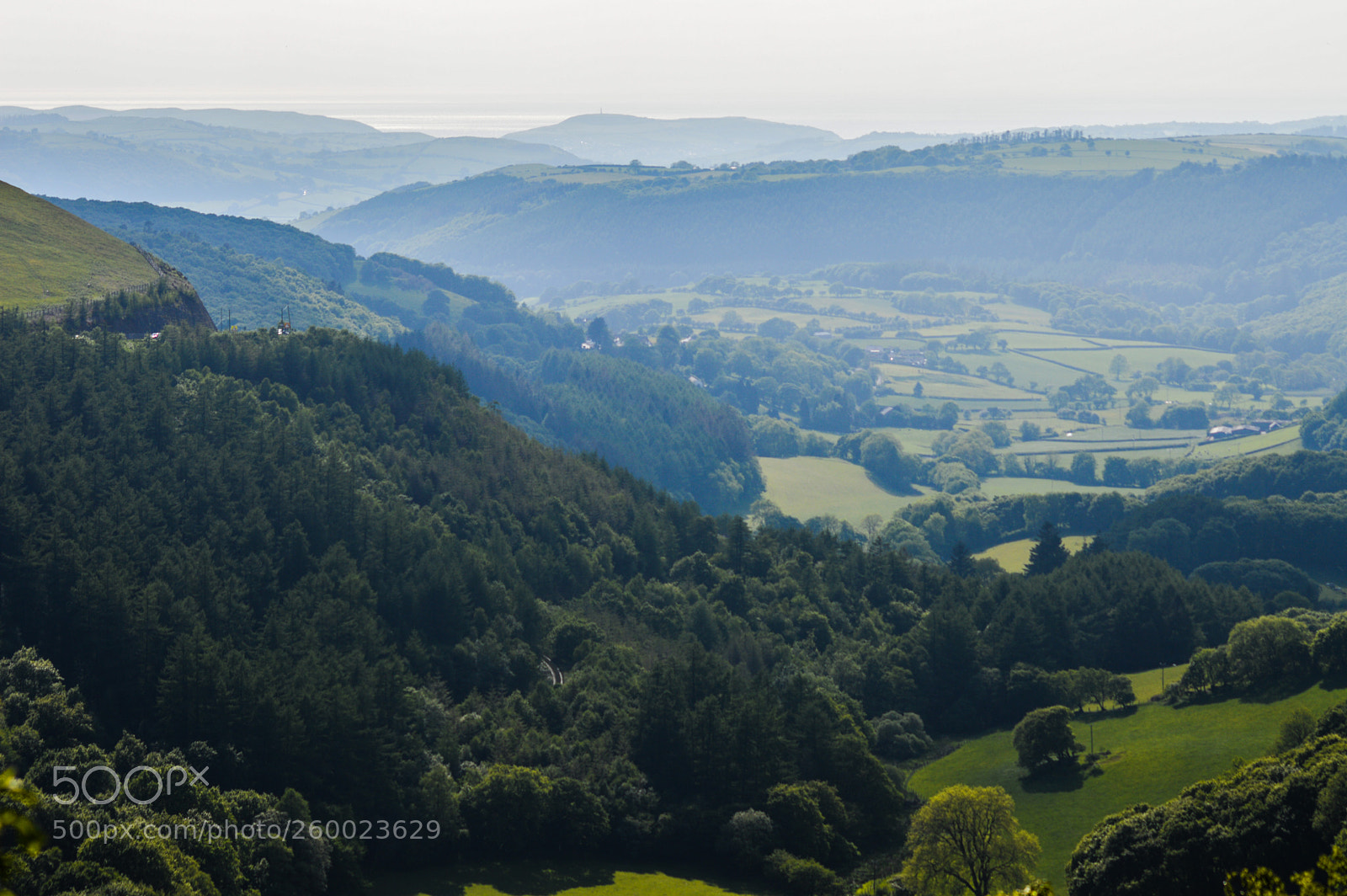 Nikon D3200 sample photo. View from bwlch nant photography