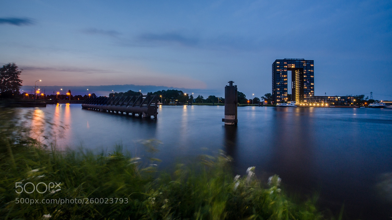 Nikon D5100 sample photo. Tasmantower at sunset photography