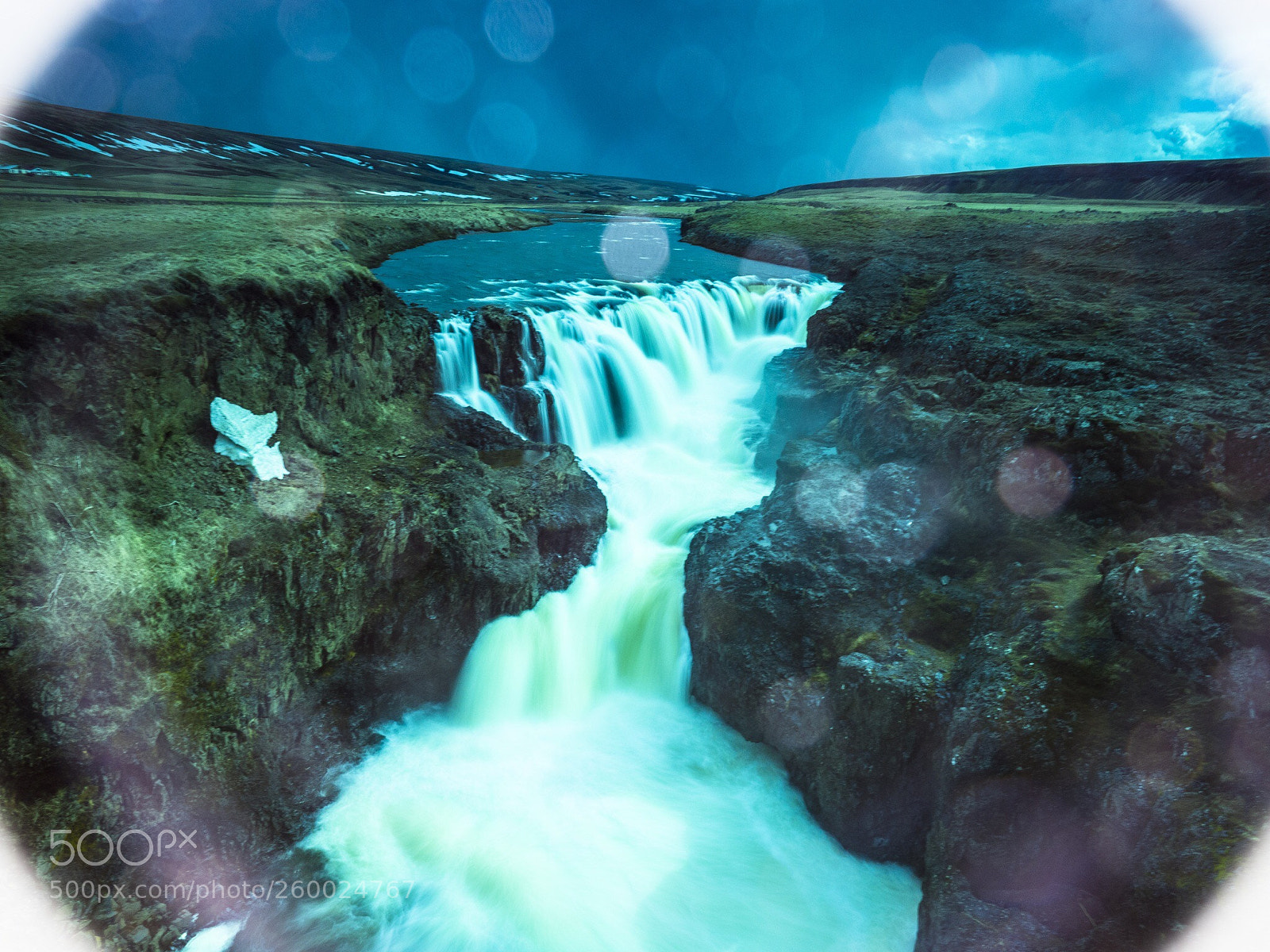 Olympus OM-D E-M1 sample photo. Icelandic waterfall  photography