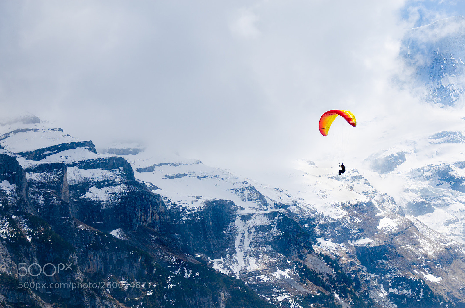Nikon D7000 sample photo. Soaring in the alps photography