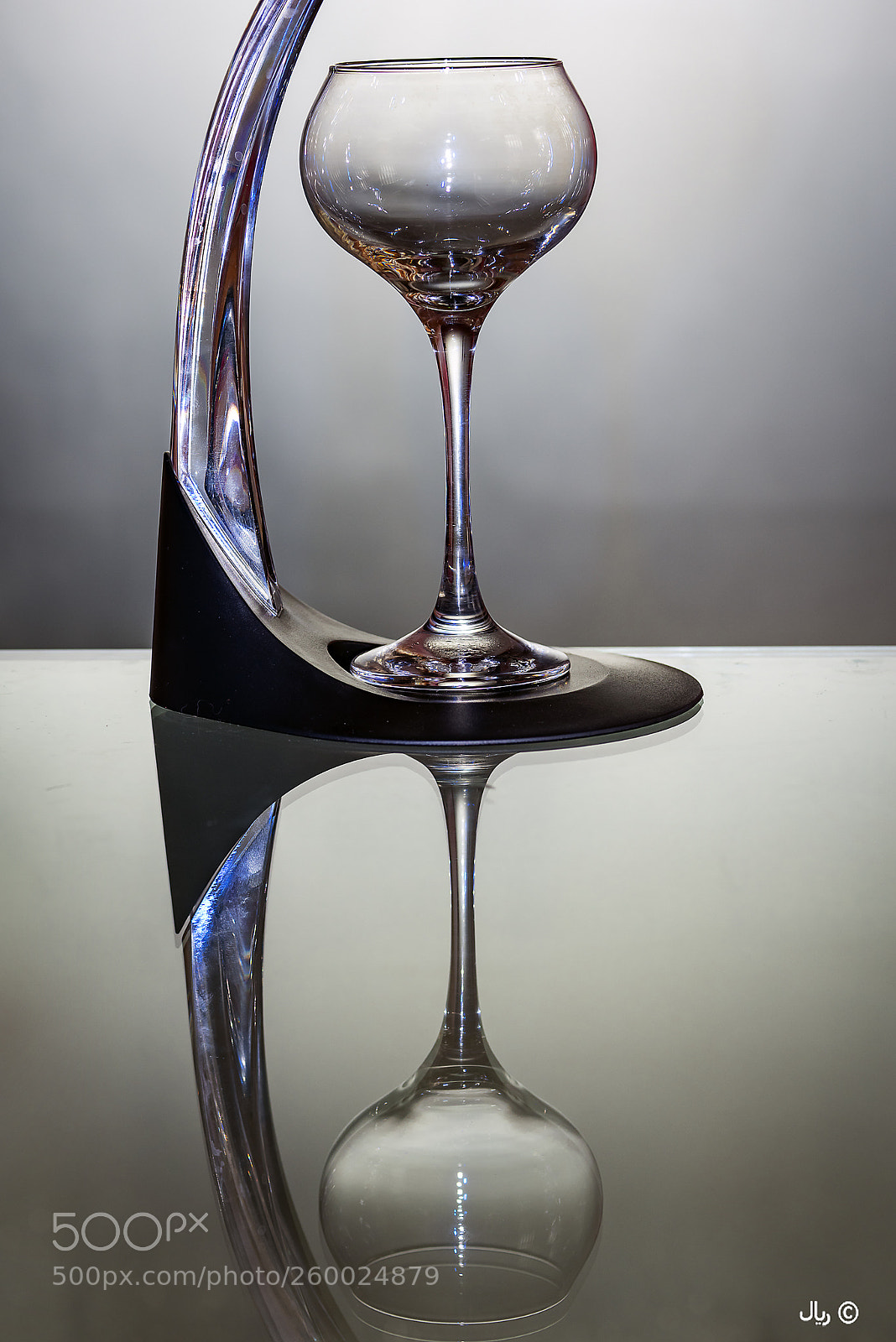 Nikon D810 sample photo. Impression with glass photography
