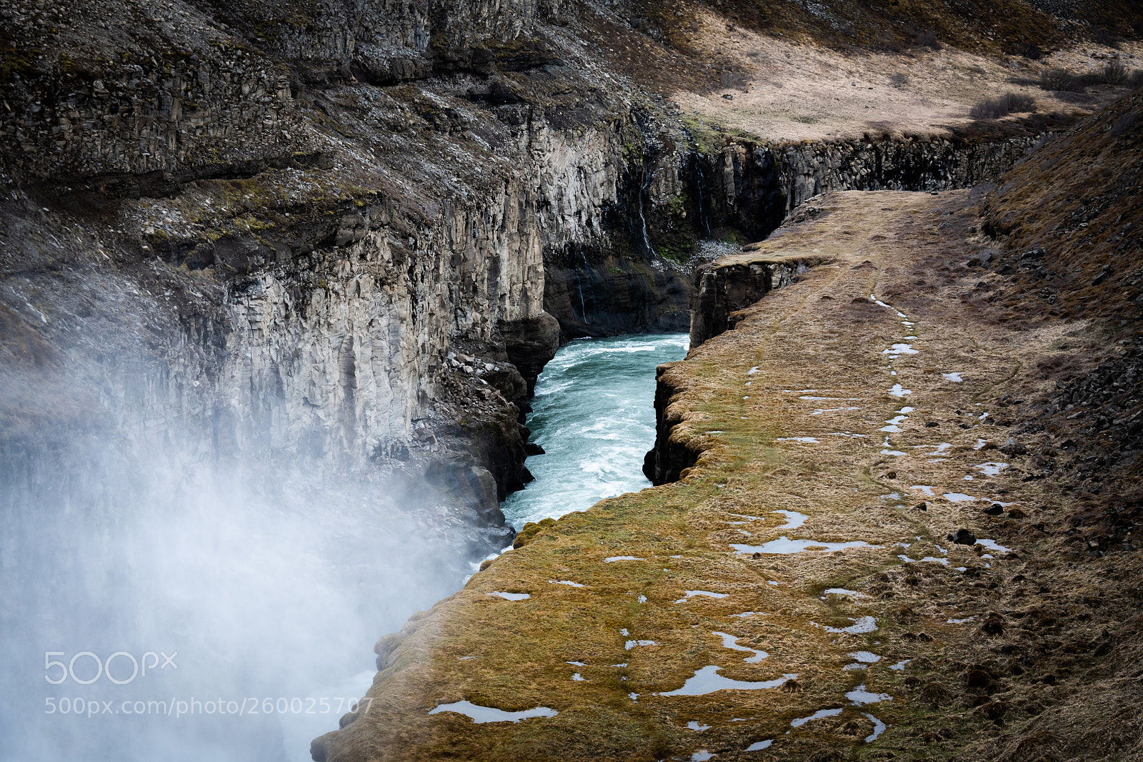 Nikon D850 sample photo. The gullfoss waterfall photography