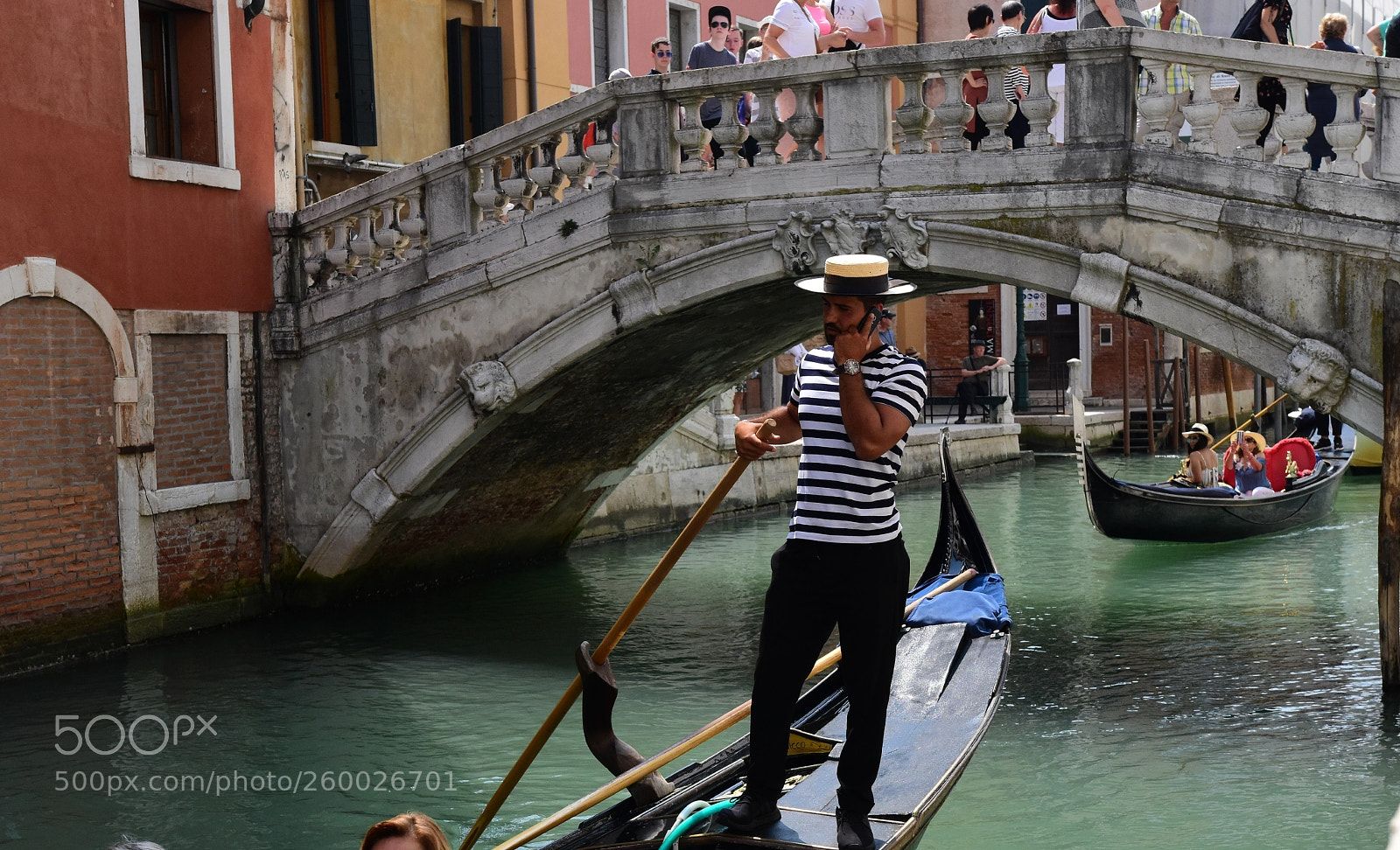 Nikon D5500 sample photo. Venice gondoliere... photography