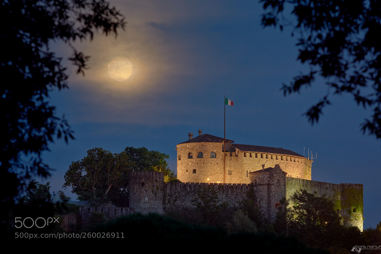 Nikon D7200 sample photo. Moonrise photography