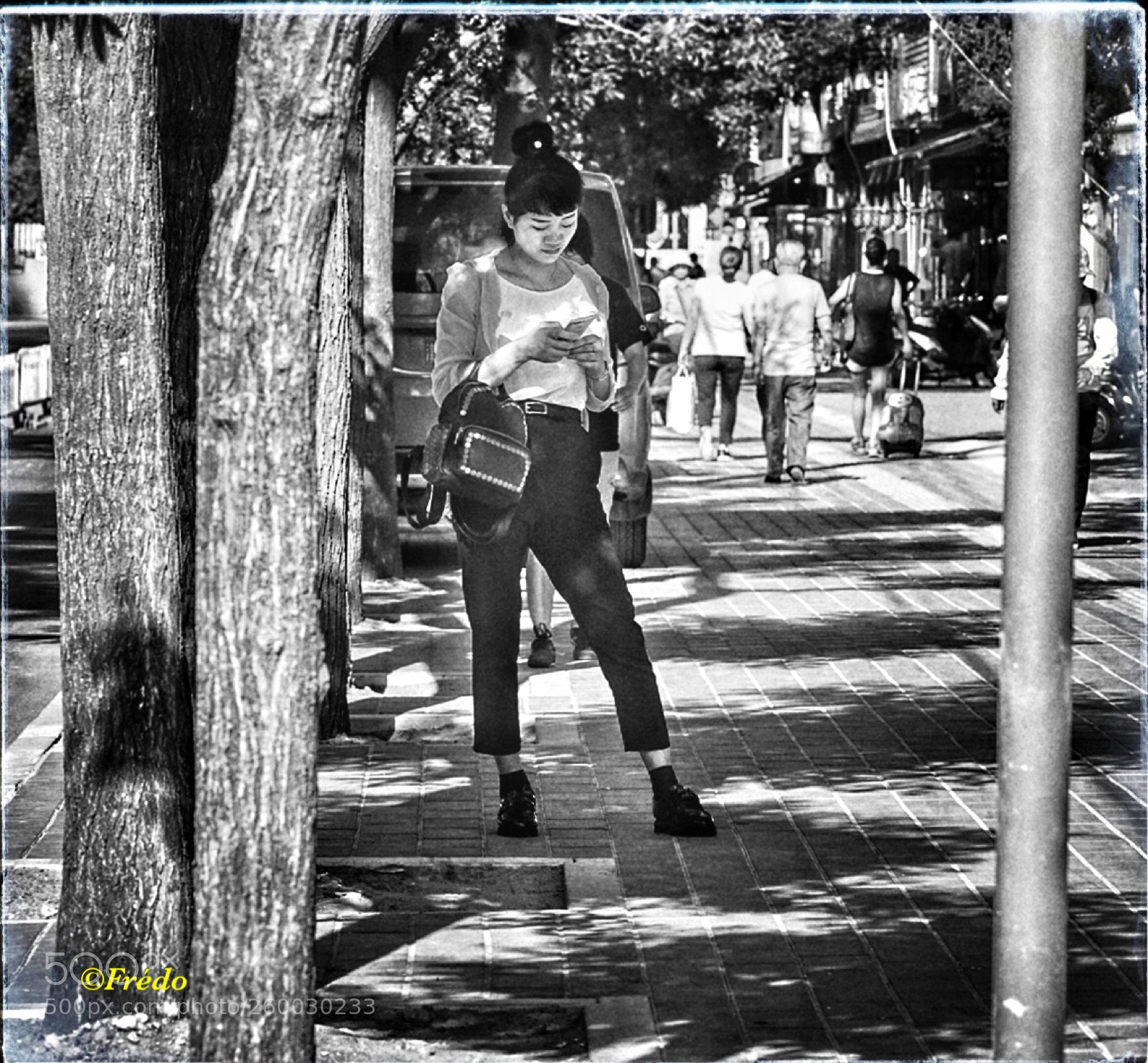 Sony Cyber-shot DSC-RX10 IV sample photo. Girl in the city  photography